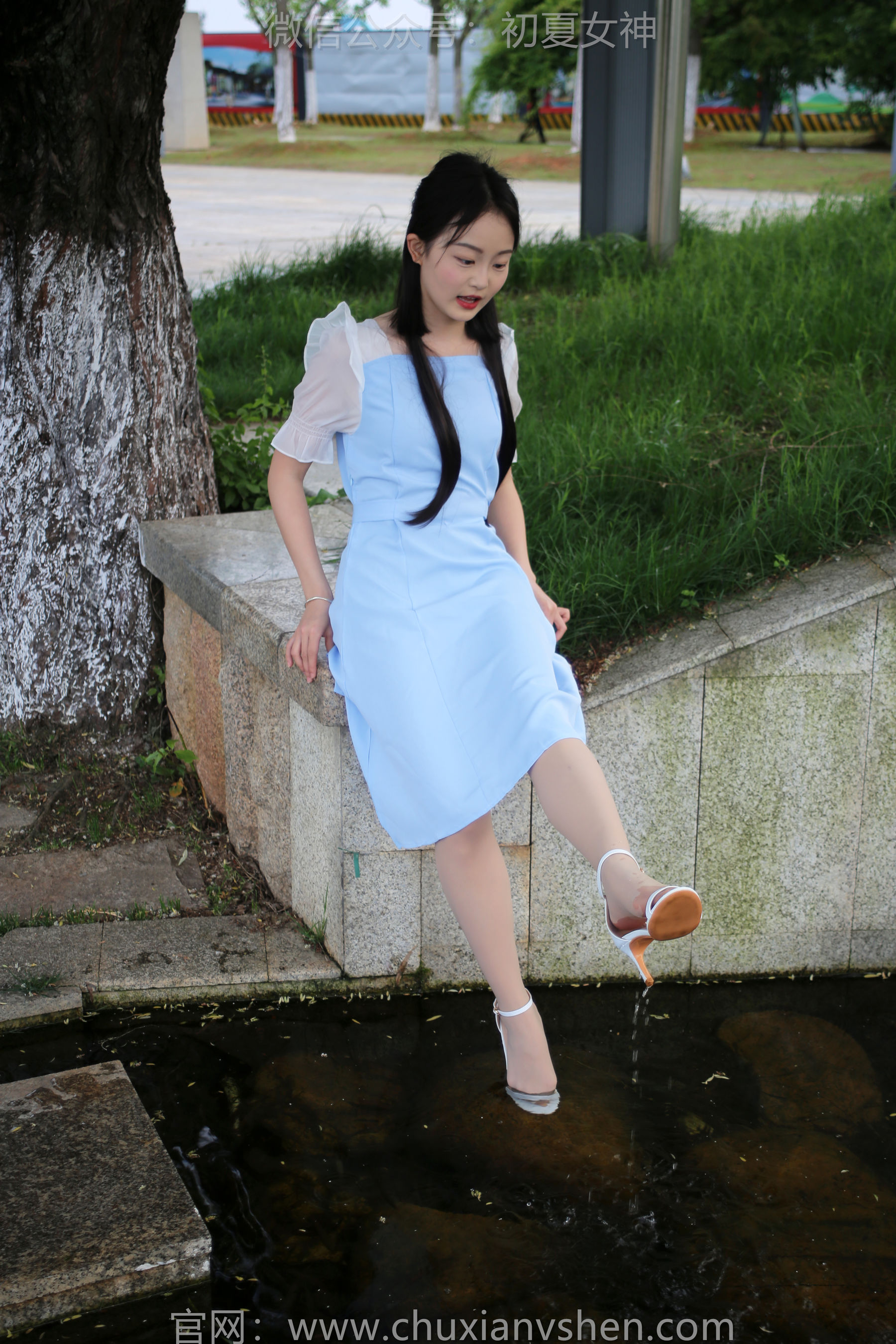 初夏女神 No.189 双双 绿树成荫