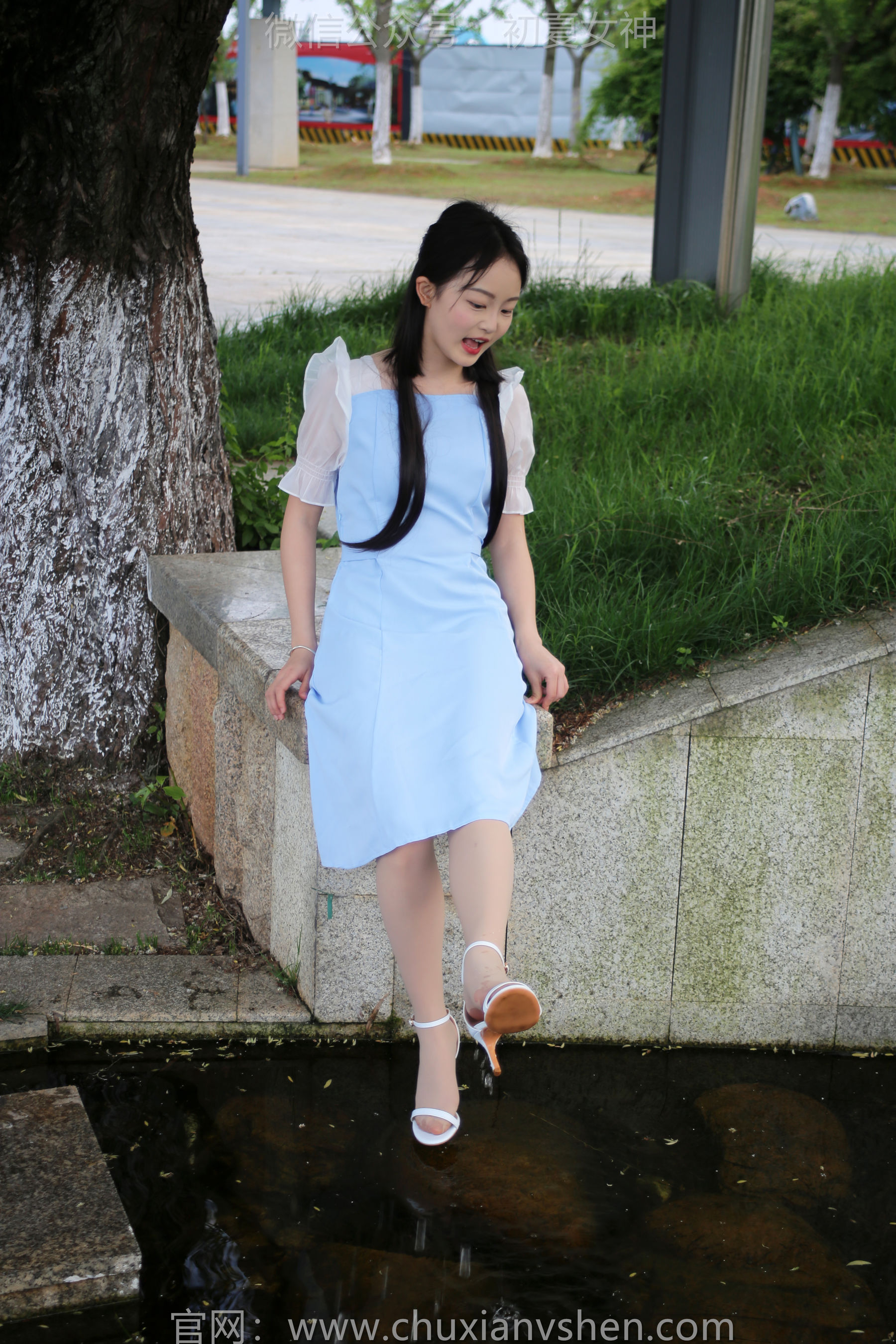 初夏女神 No.189 双双 绿树成荫