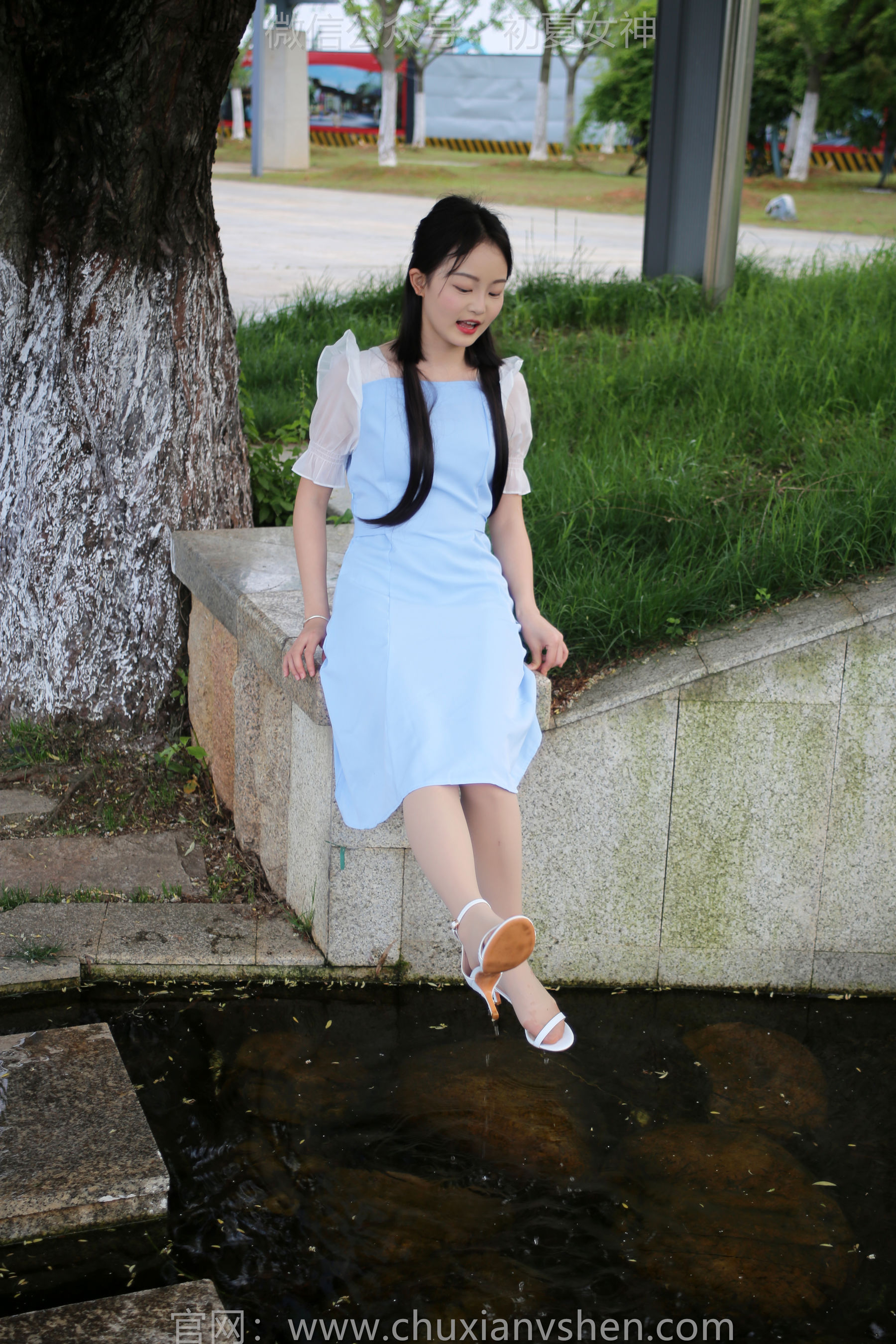 初夏女神 No.189 双双 绿树成荫