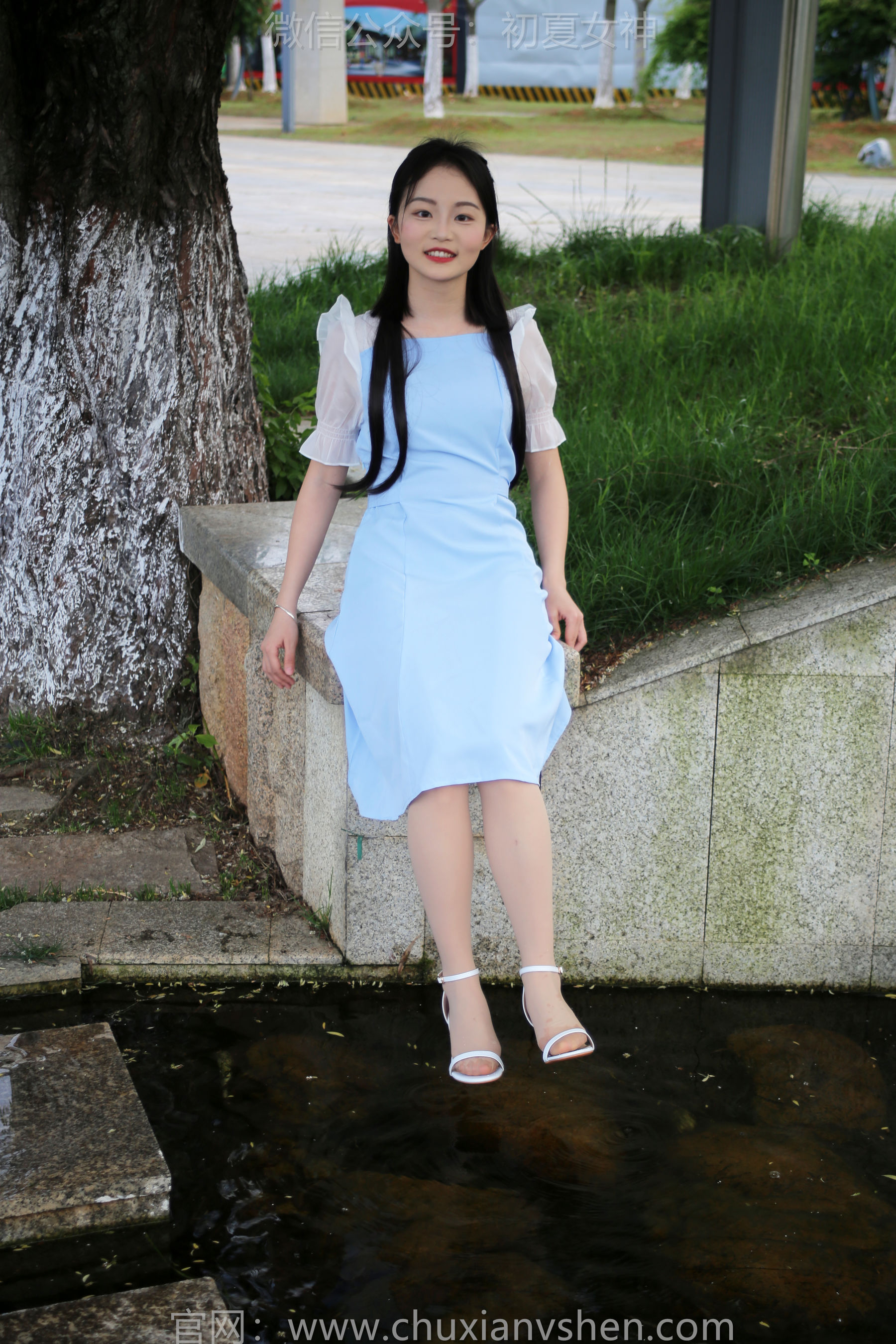 初夏女神 No.189 双双 绿树成荫