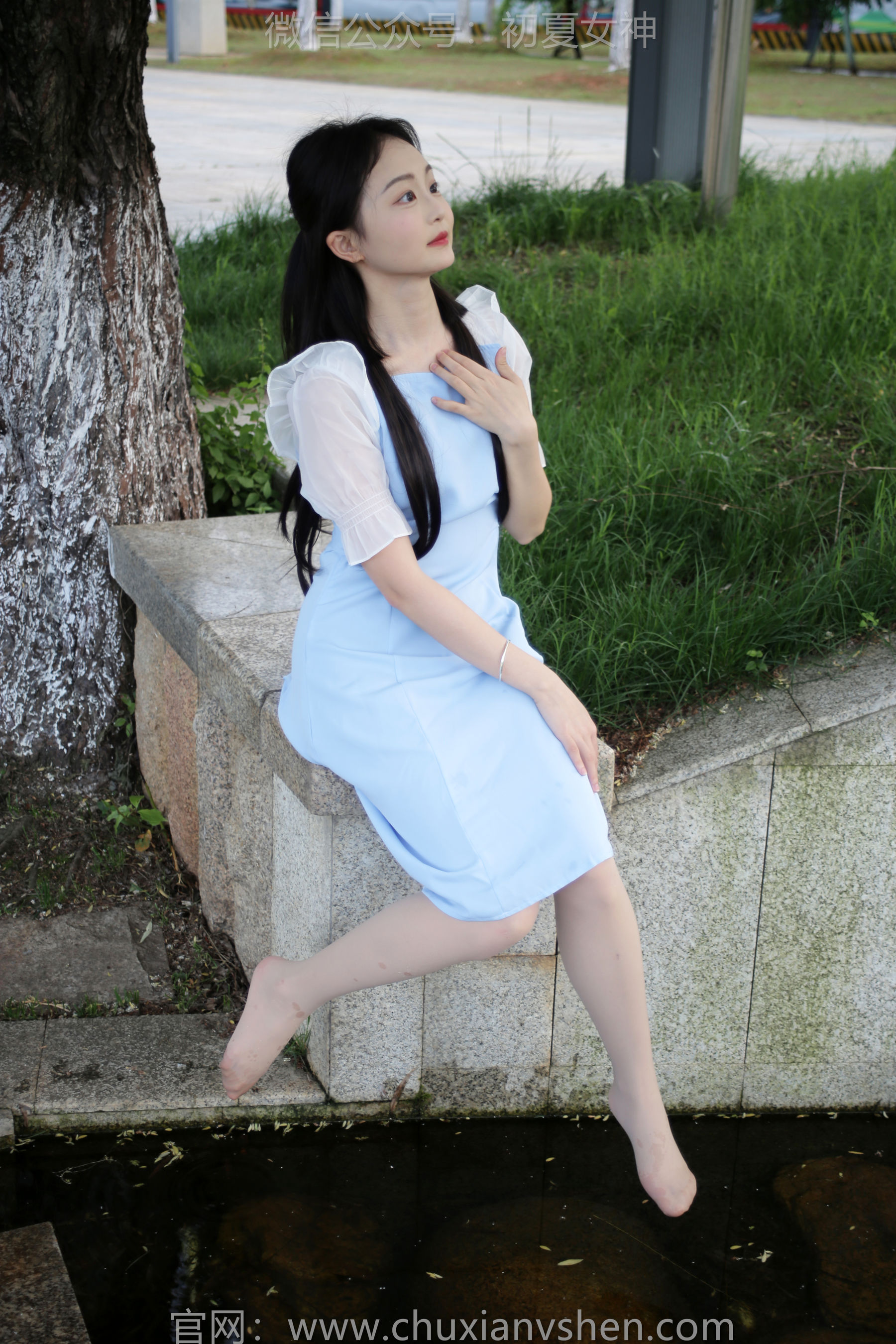初夏女神 No.189 双双 绿树成荫