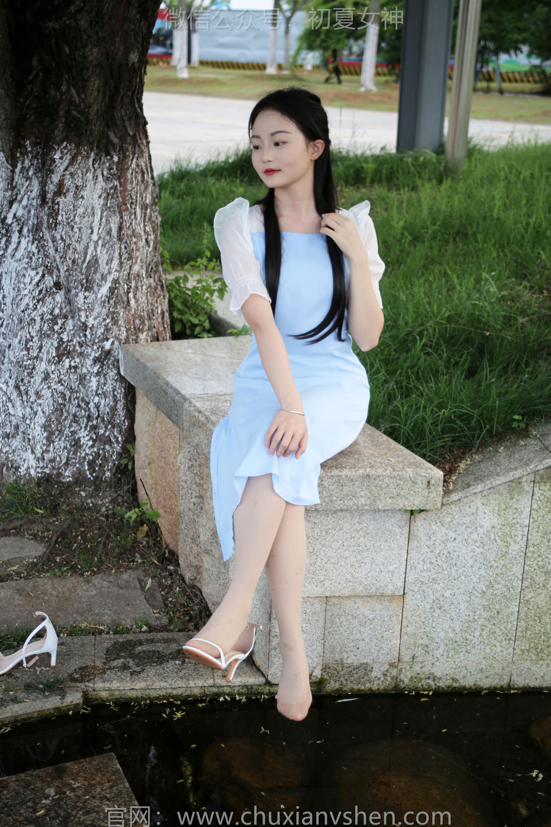 初夏女神 No.189 双双 绿树成荫