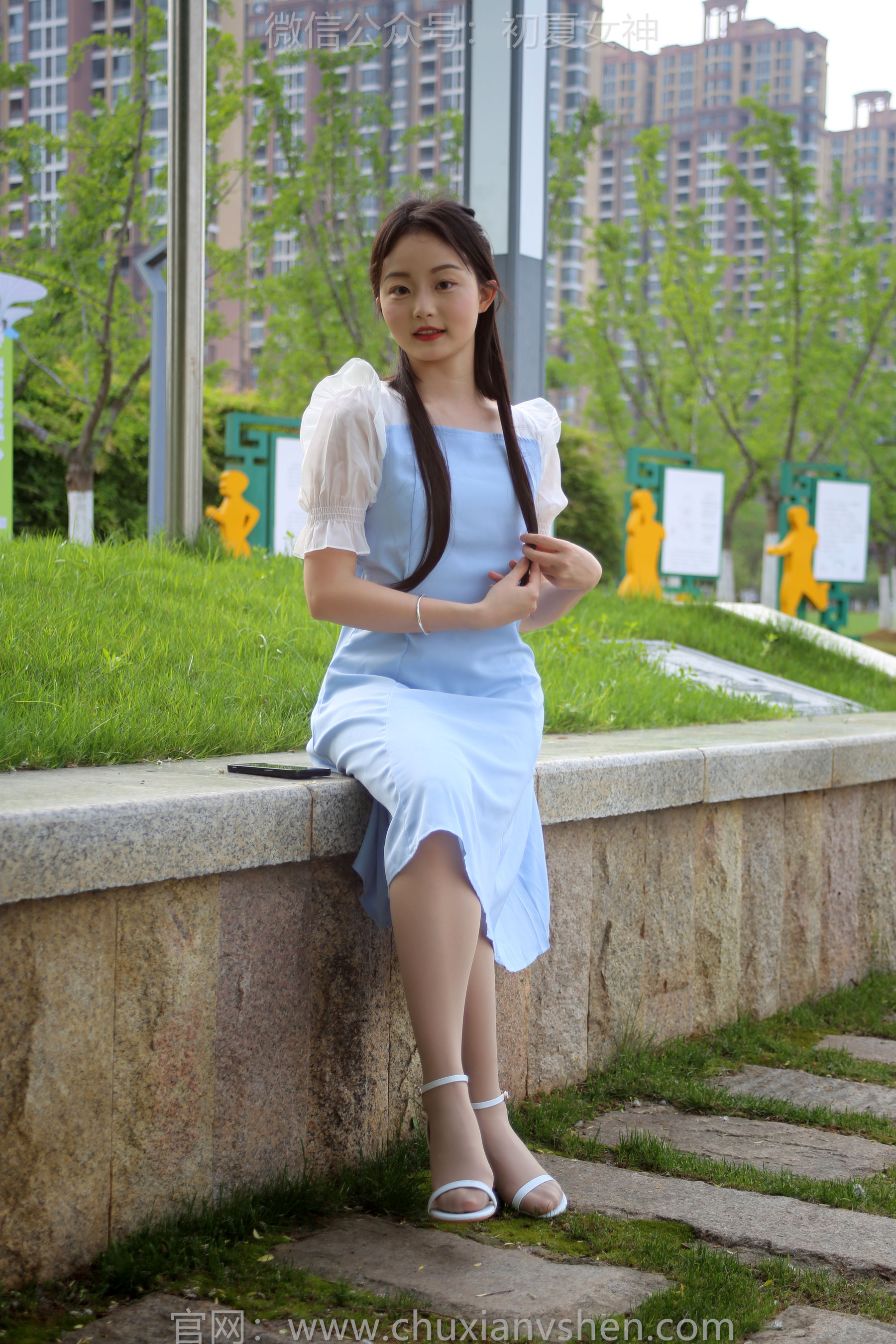 初夏女神 No.189 双双 绿树成荫
