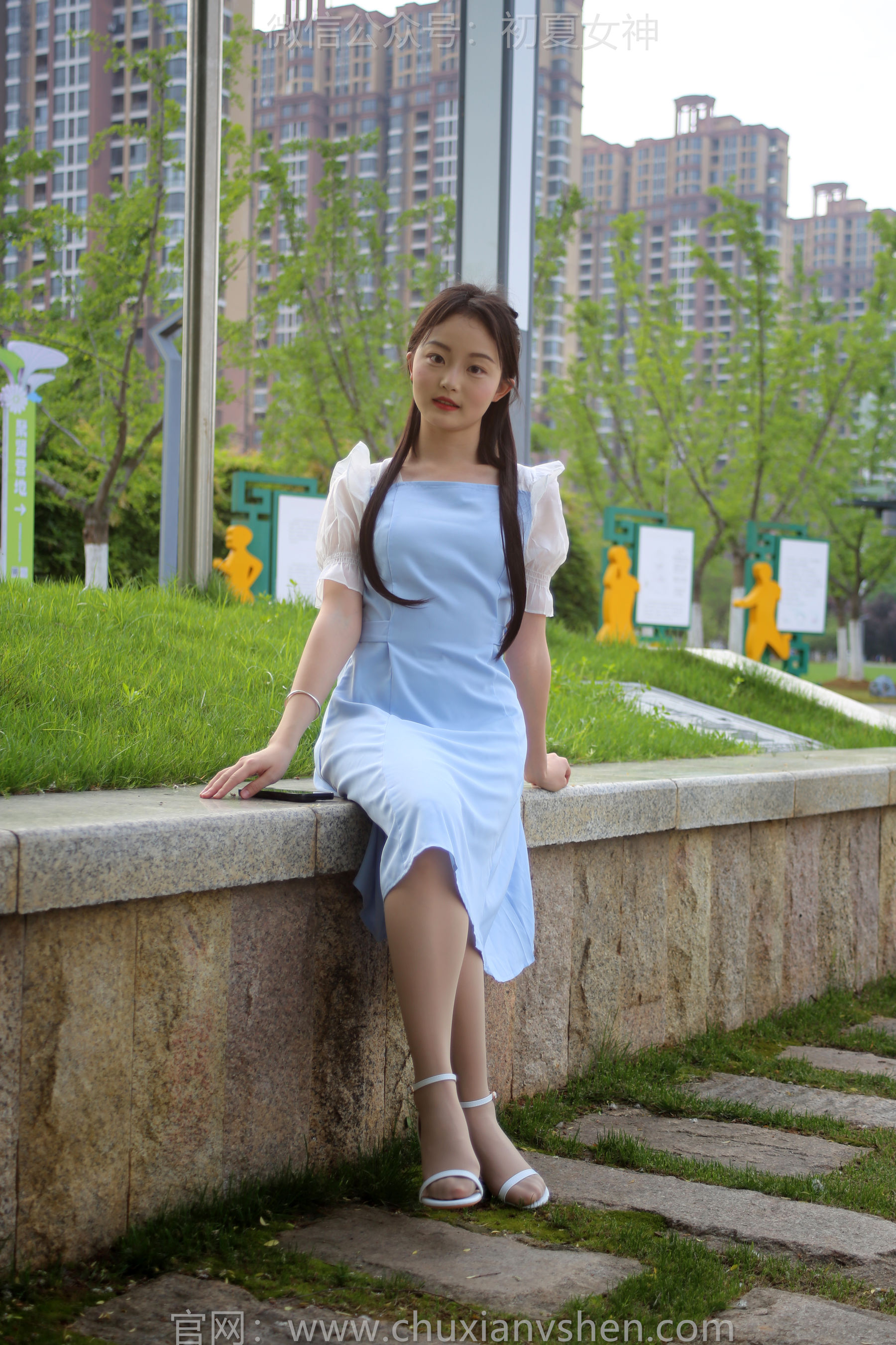 初夏女神 No.189 双双 绿树成荫