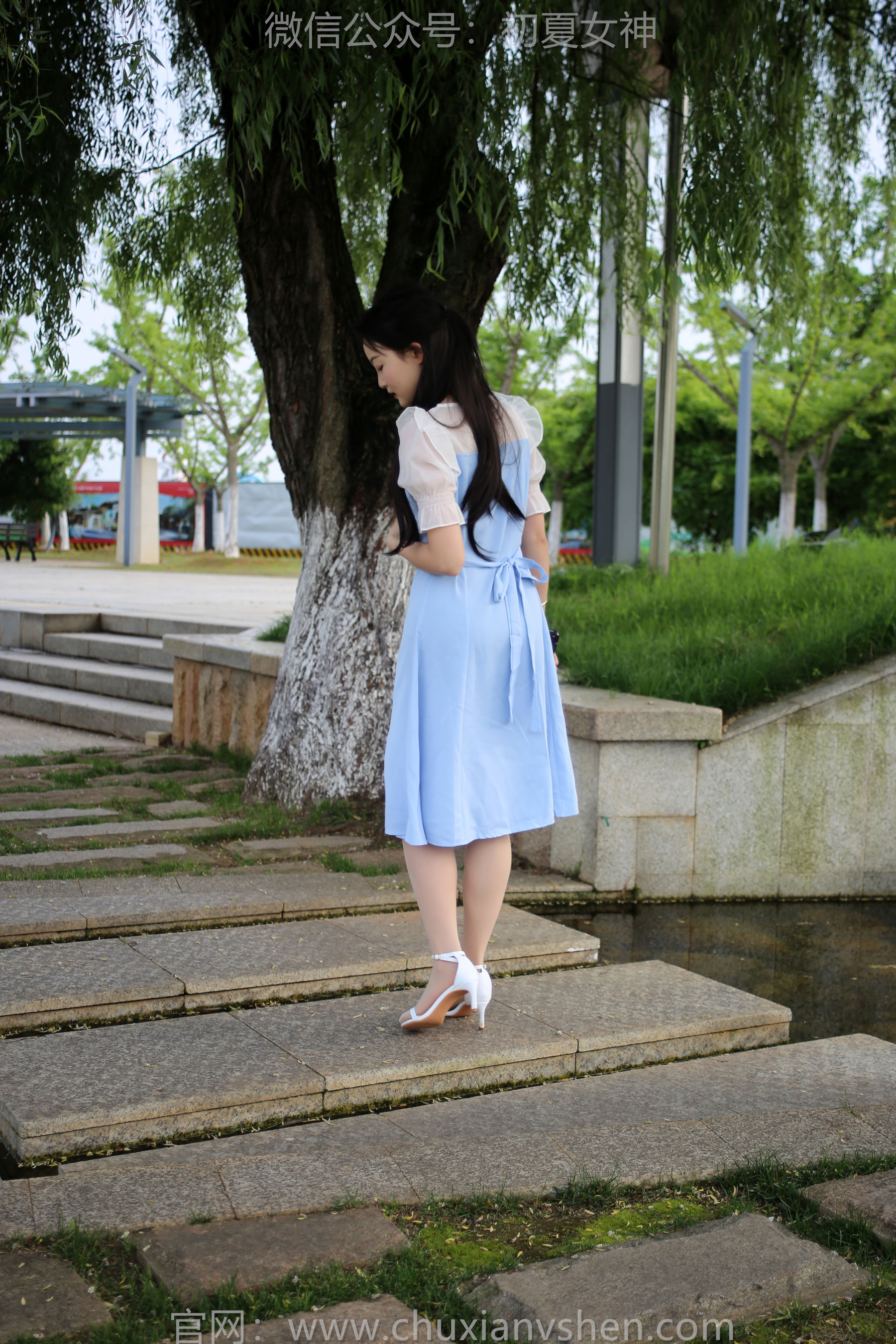 初夏女神 No.189 双双 绿树成荫