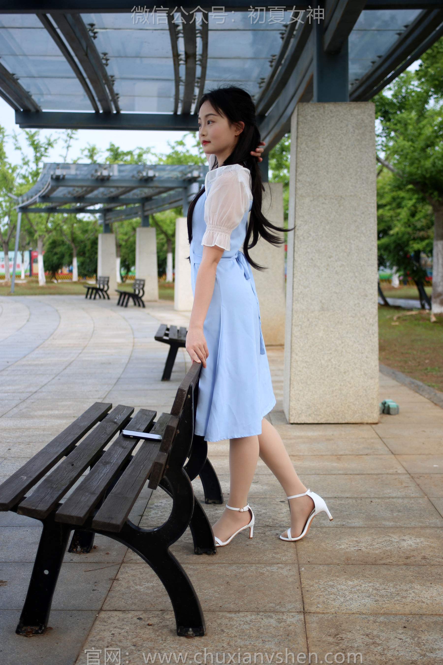 初夏女神 No.189 双双 绿树成荫