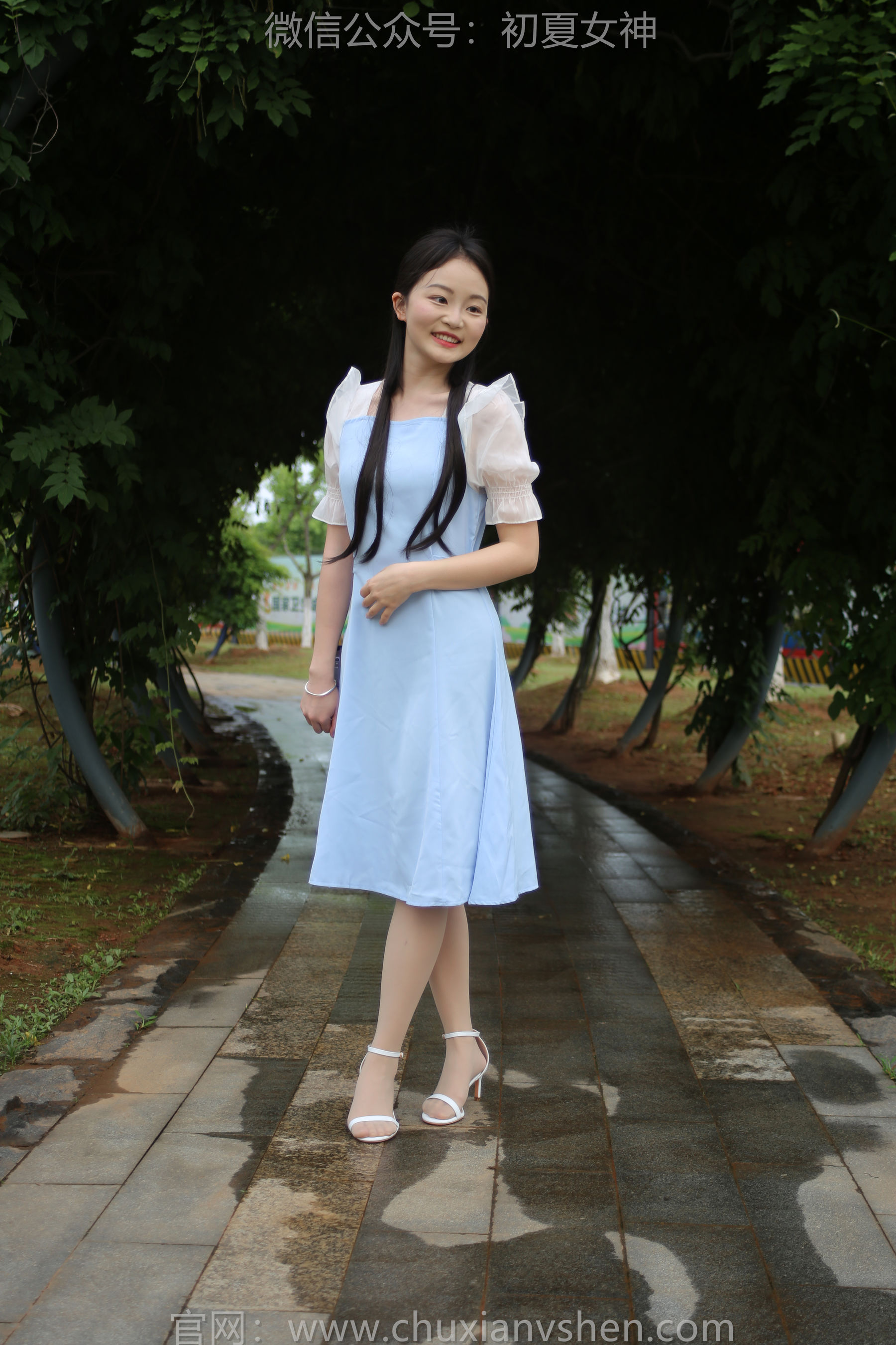 初夏女神 No.189 双双 绿树成荫