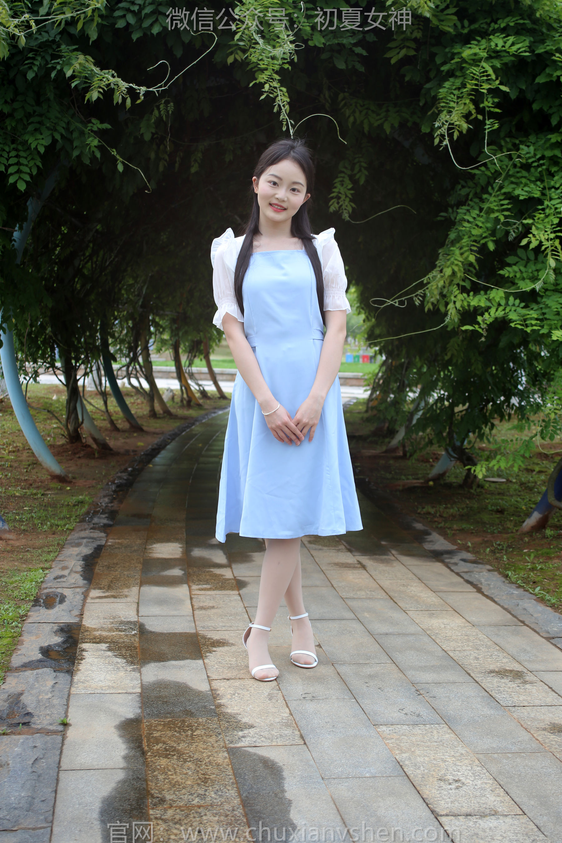 初夏女神 No.189 双双 绿树成荫