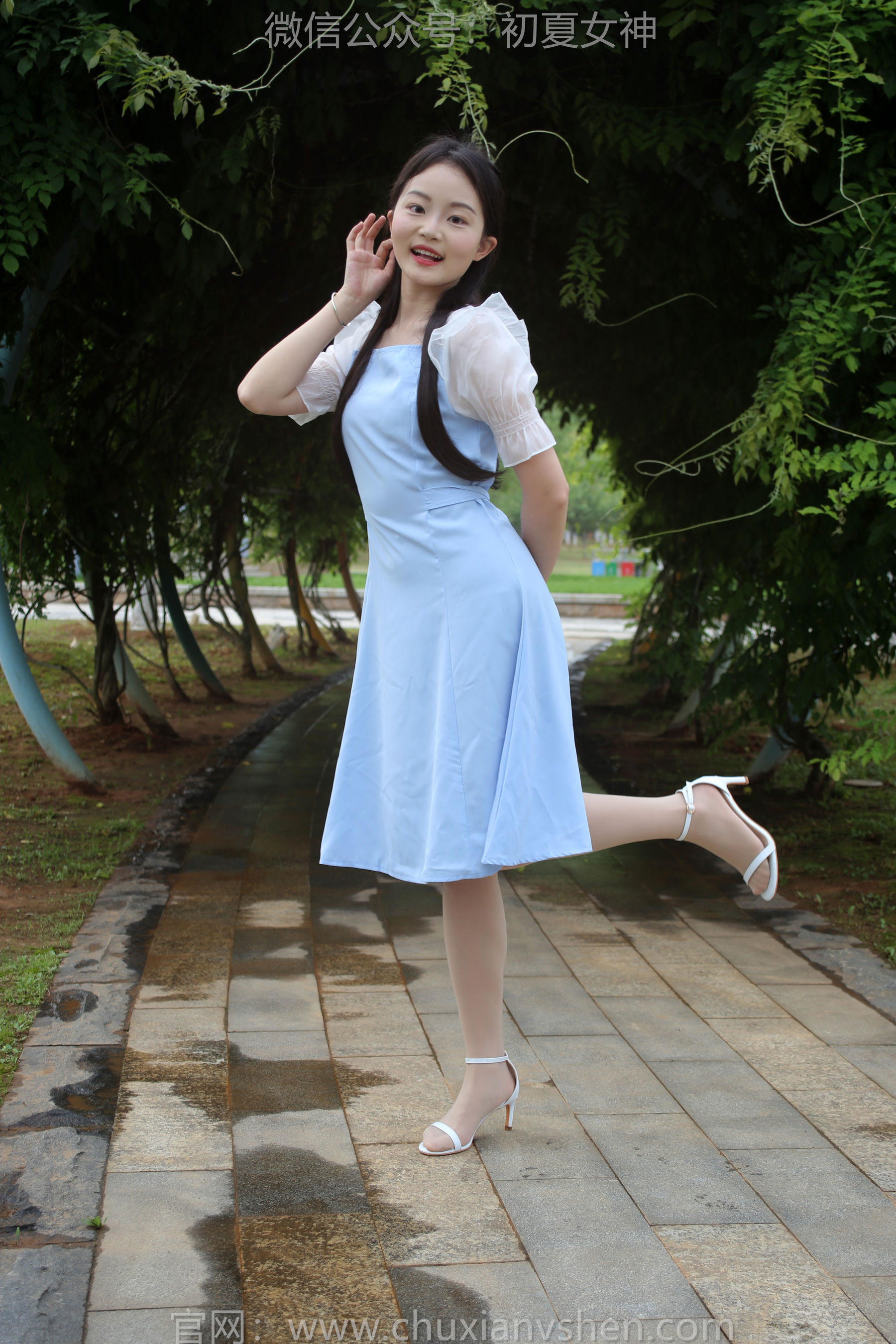 初夏女神 No.189 双双 绿树成荫
