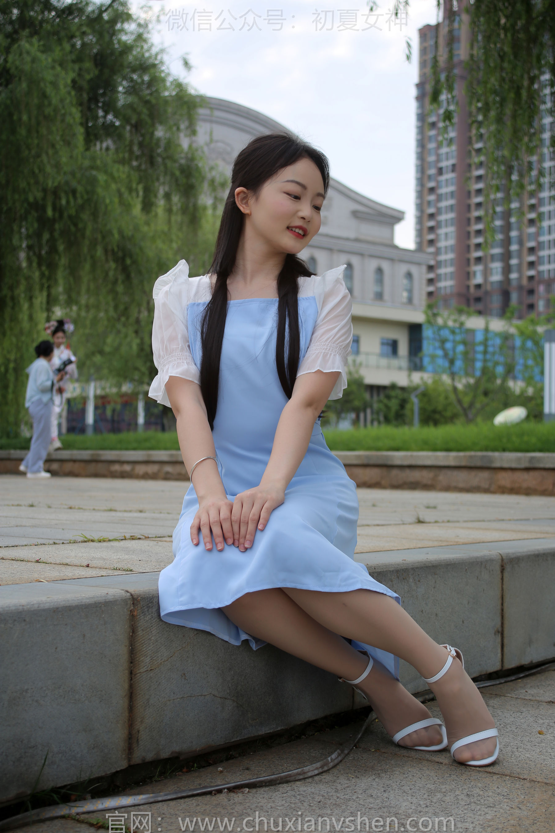 初夏女神 No.189 双双 绿树成荫