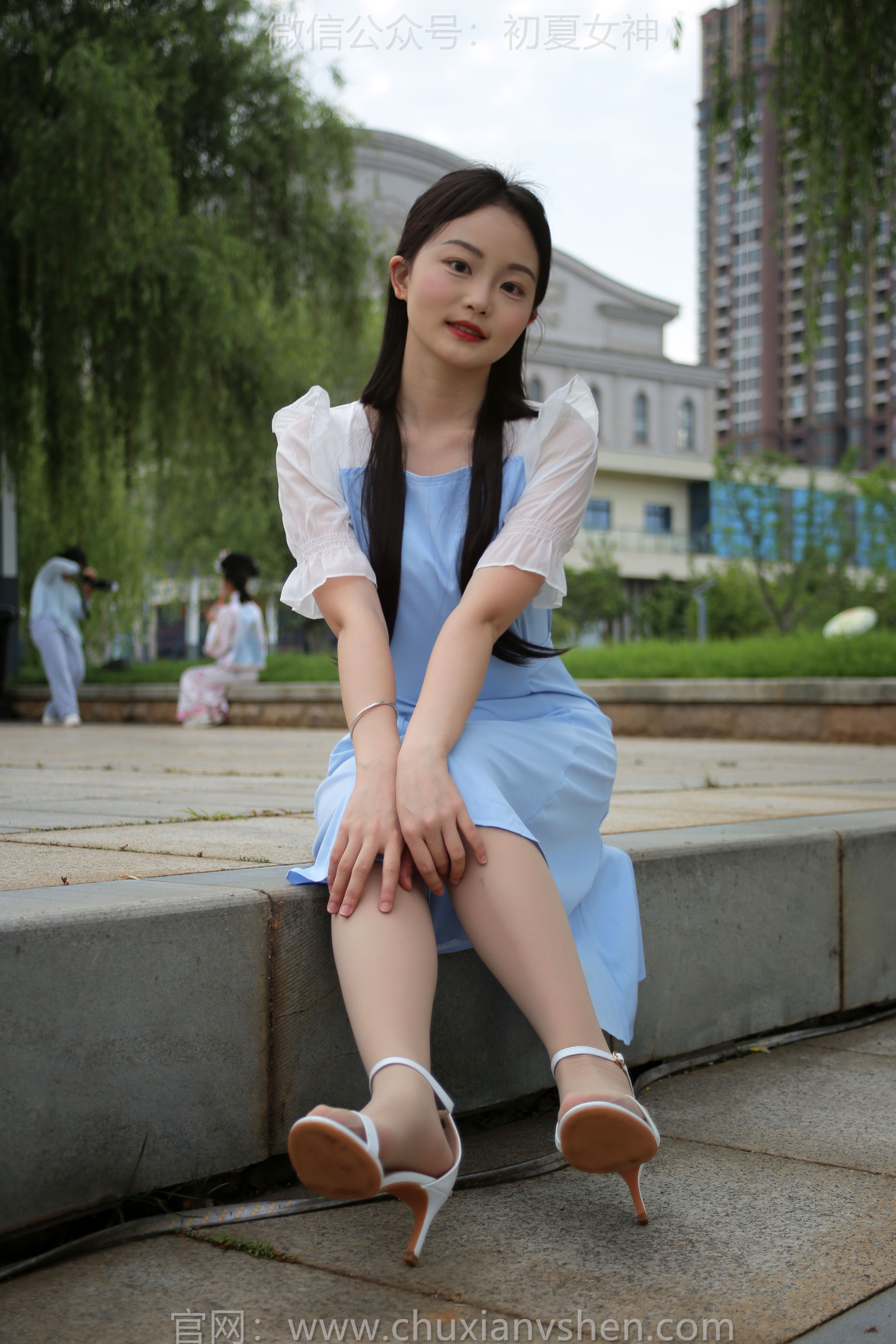 初夏女神 No.189 双双 绿树成荫