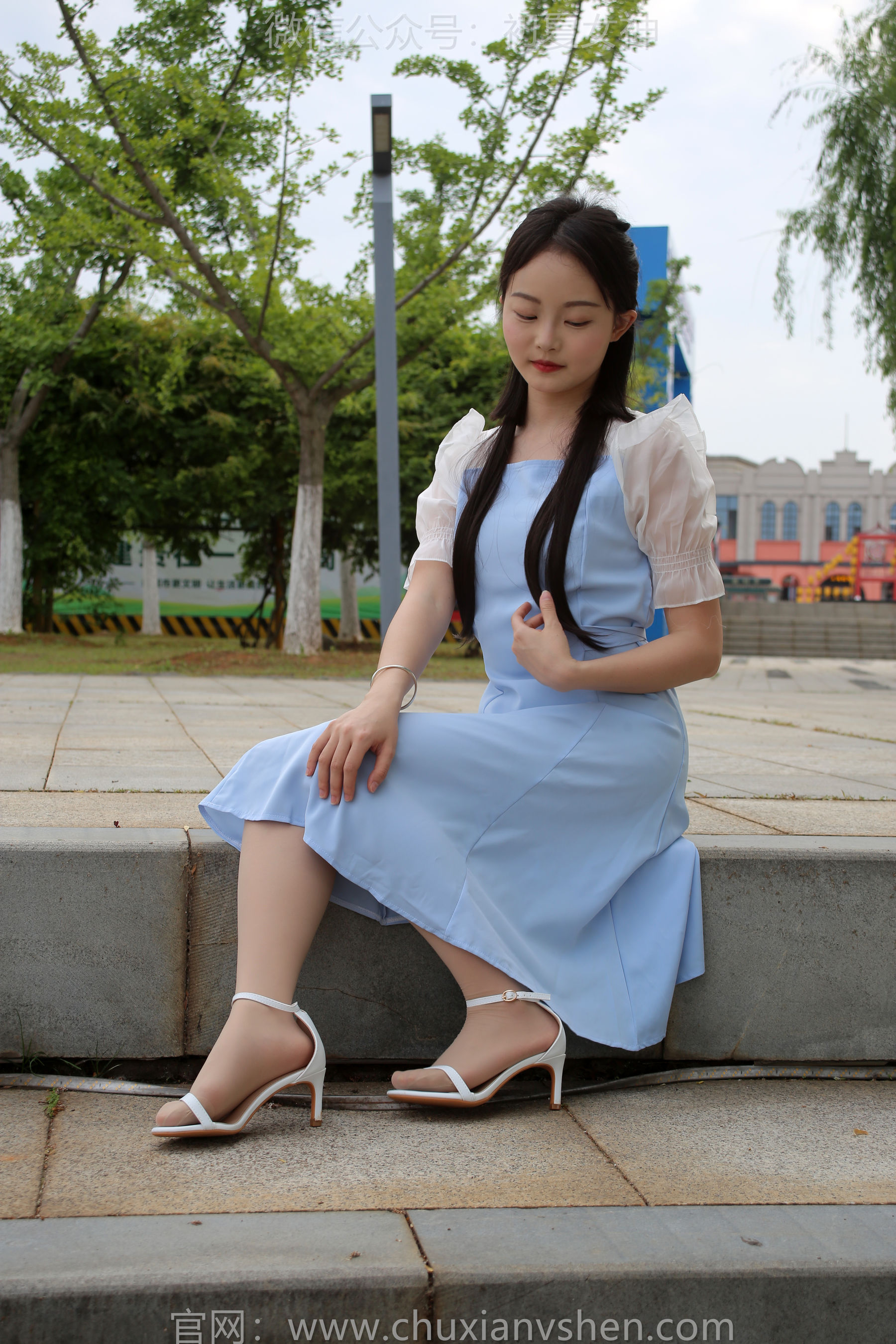 初夏女神 No.189 双双 绿树成荫