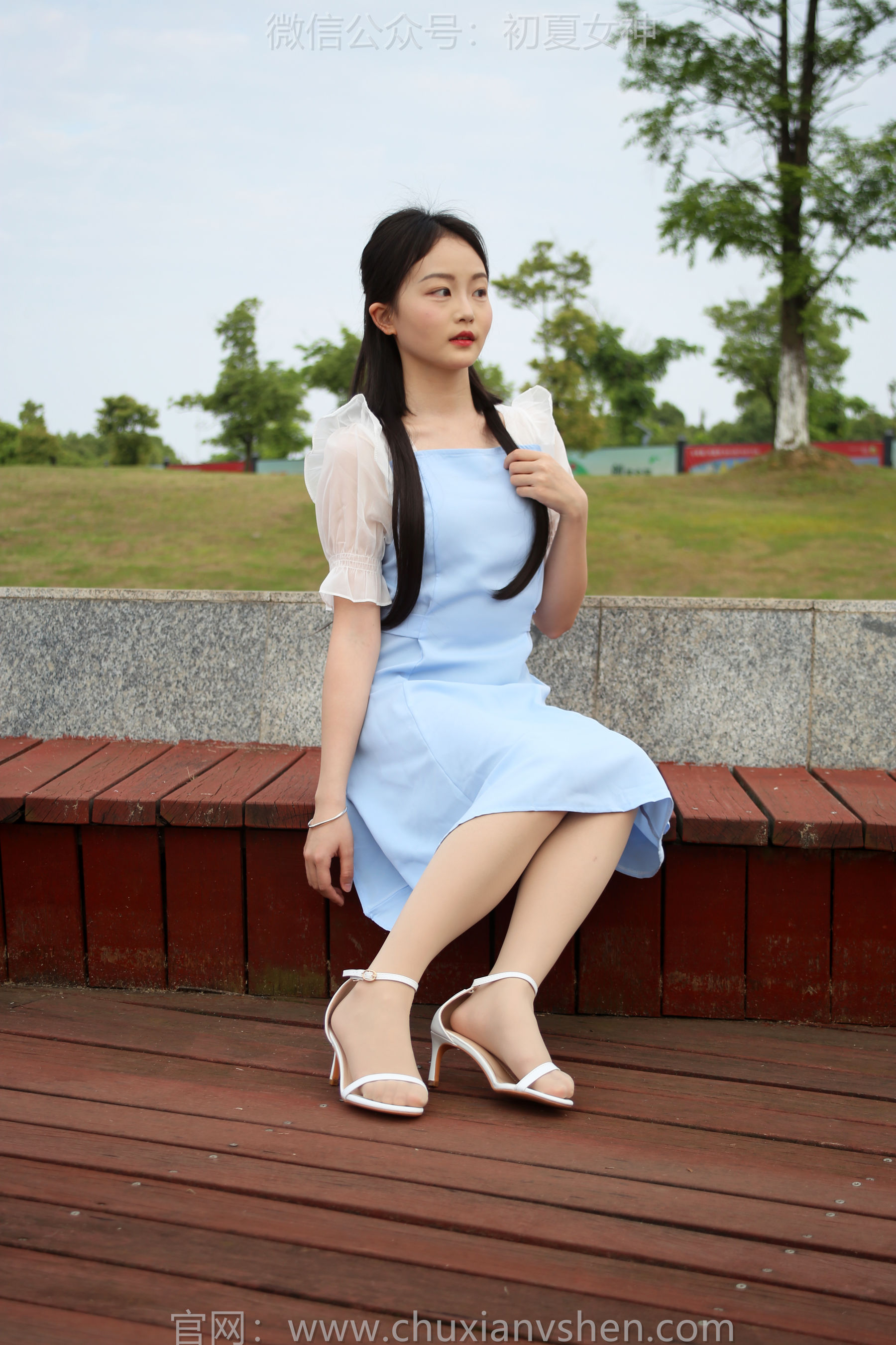 初夏女神 No.189 双双 绿树成荫