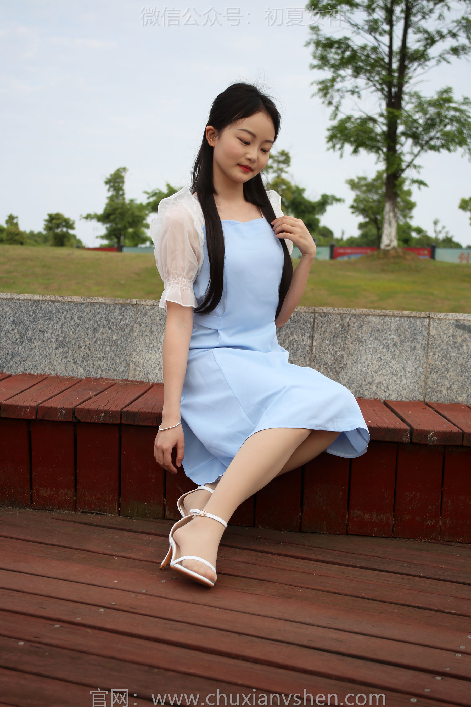 初夏女神 No.189 双双 绿树成荫
