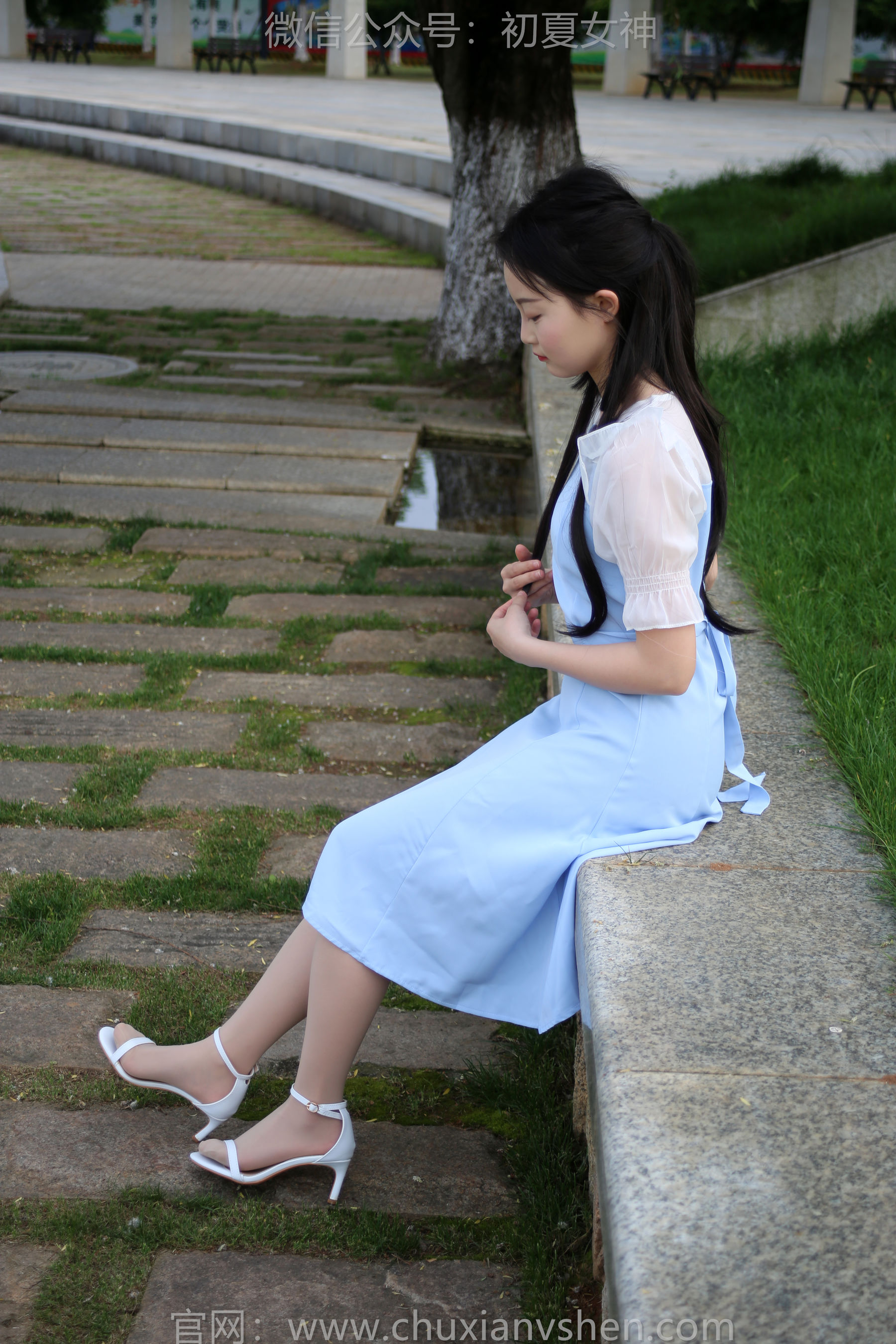 初夏女神 No.189 双双 绿树成荫