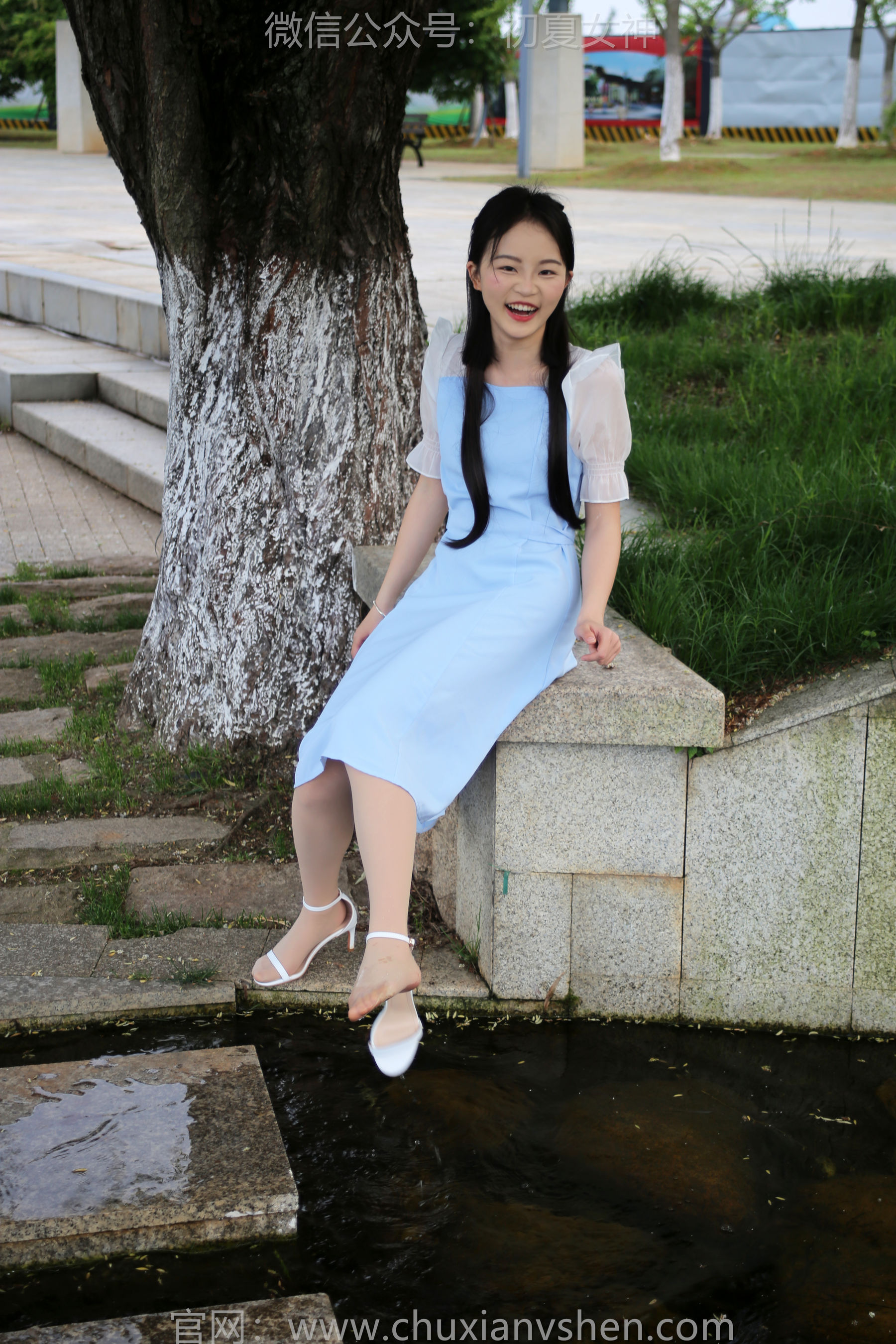 初夏女神 No.189 双双 绿树成荫