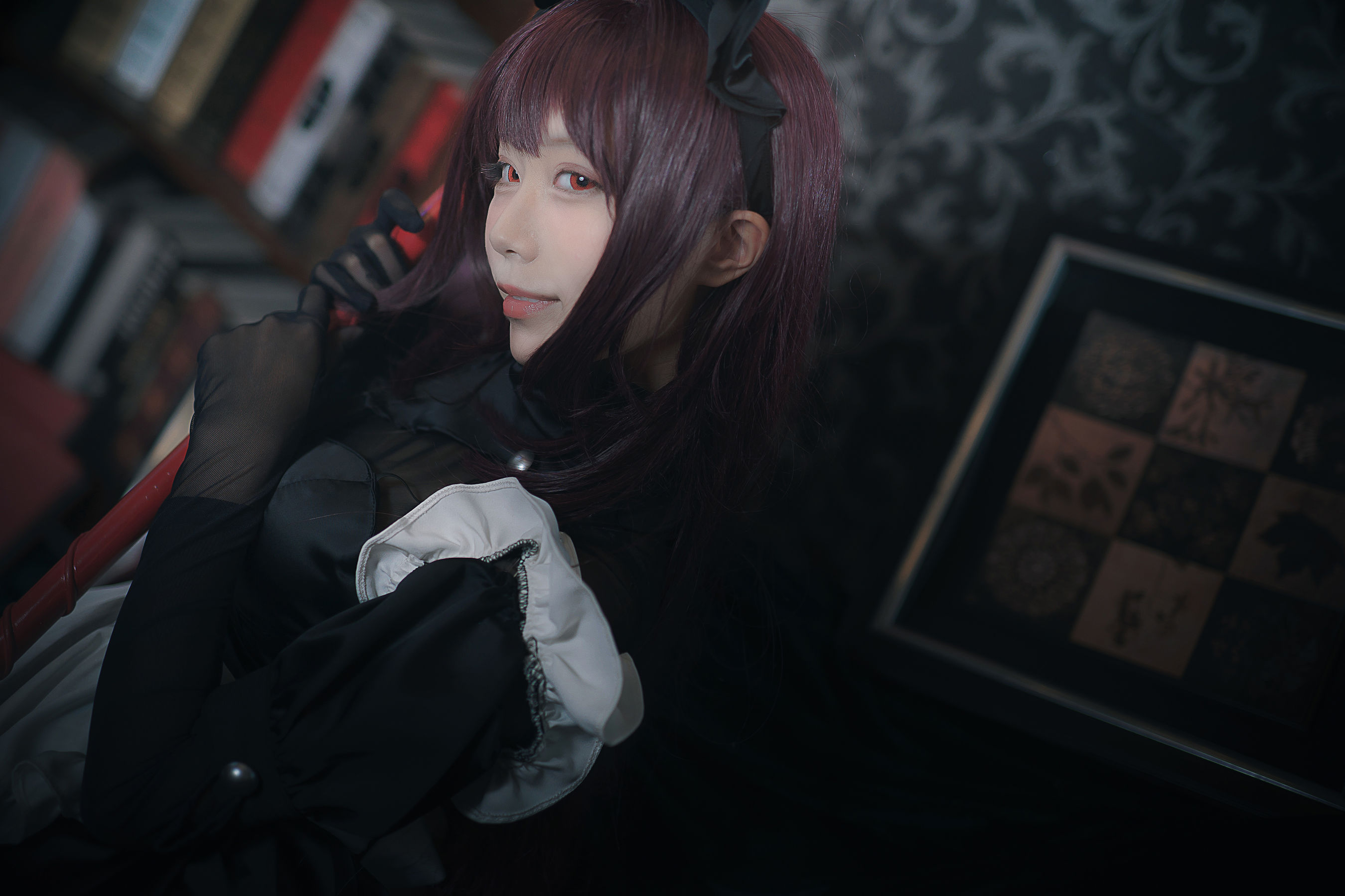 动漫博主切切celia - FGO 斯卡哈 女仆