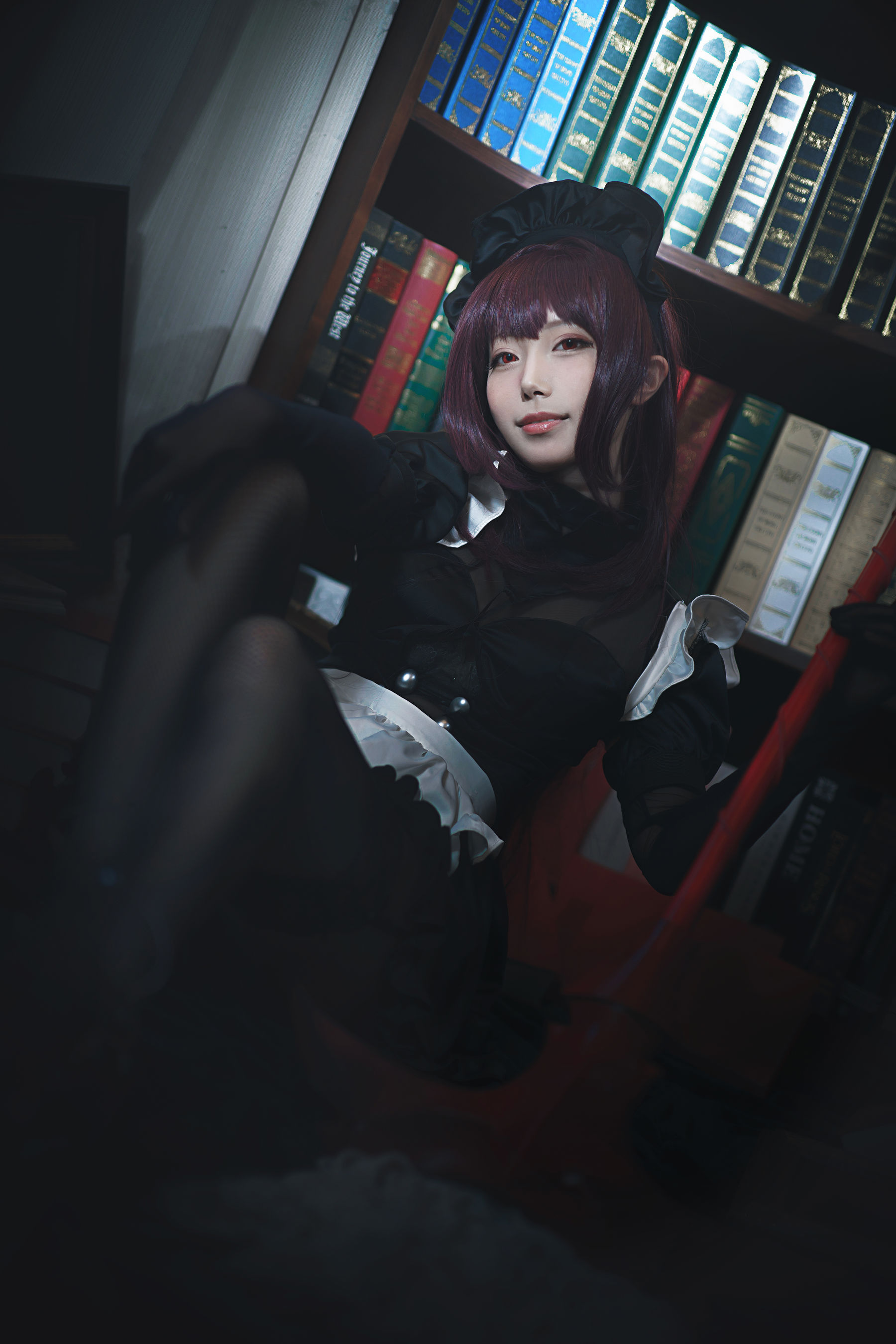 动漫博主切切celia - FGO 斯卡哈 女仆