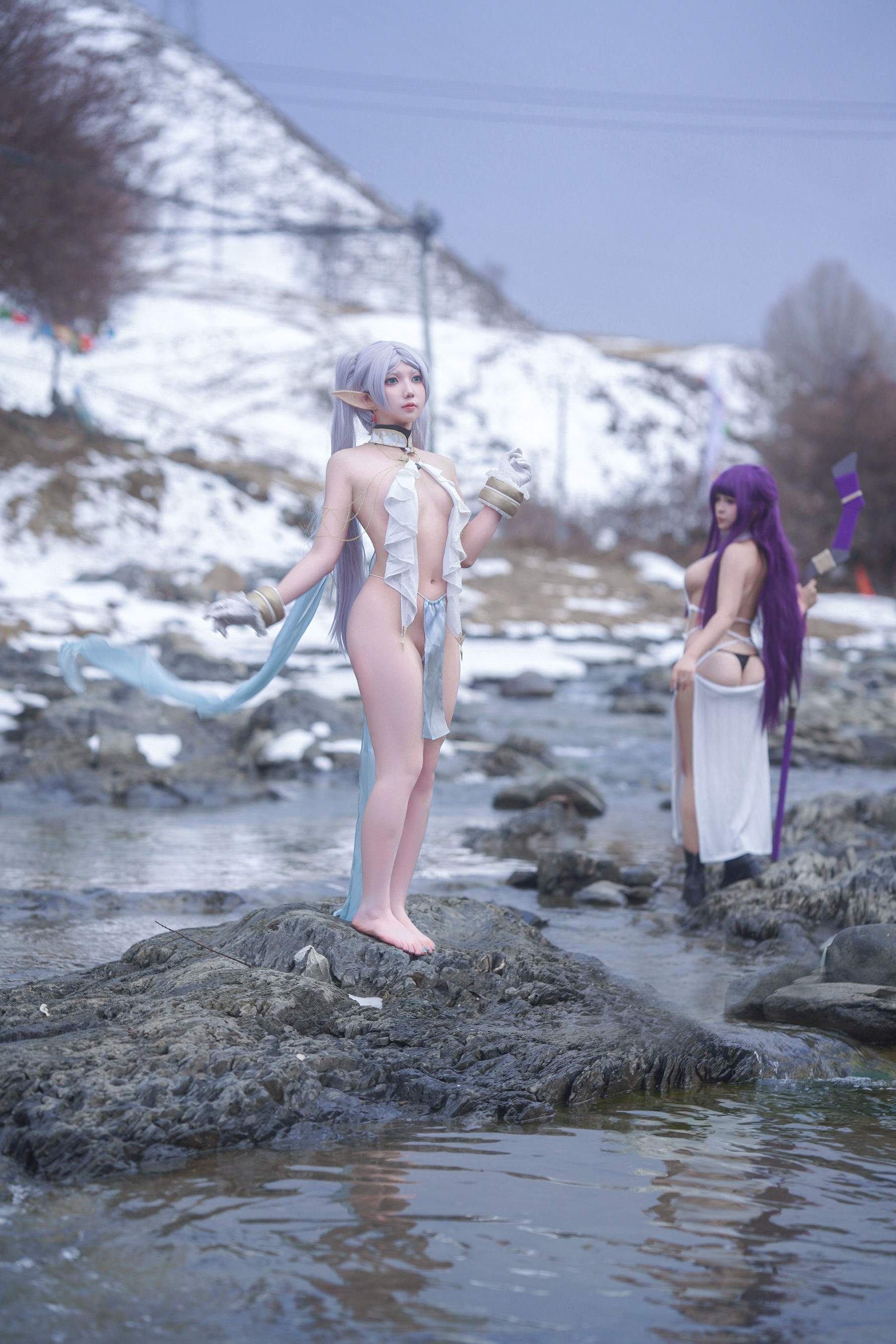 小和甜酒&橙风千雅 - 雪山 菲伦&芙莉莲
