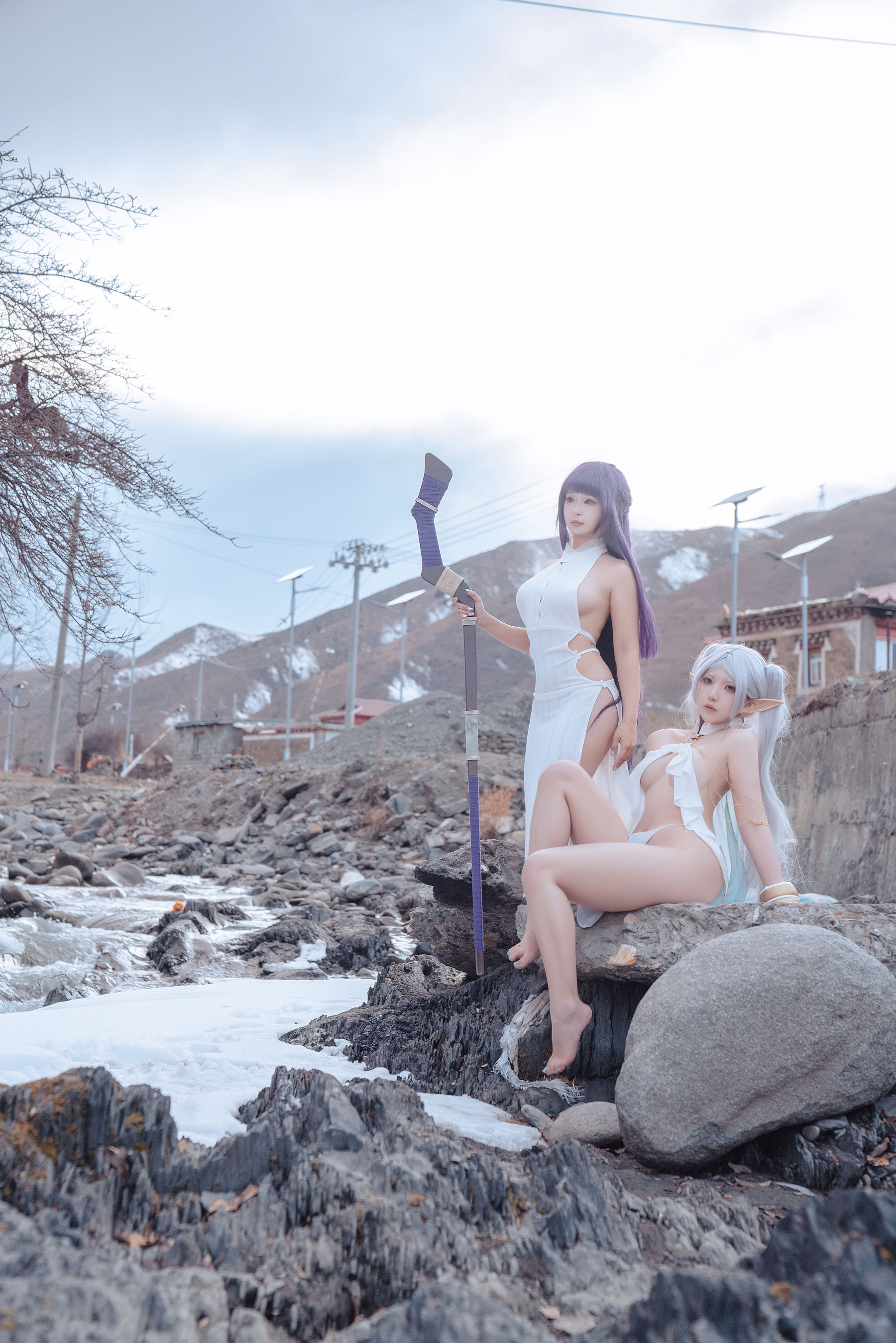 小和甜酒&橙风千雅 - 雪山 菲伦&芙莉莲