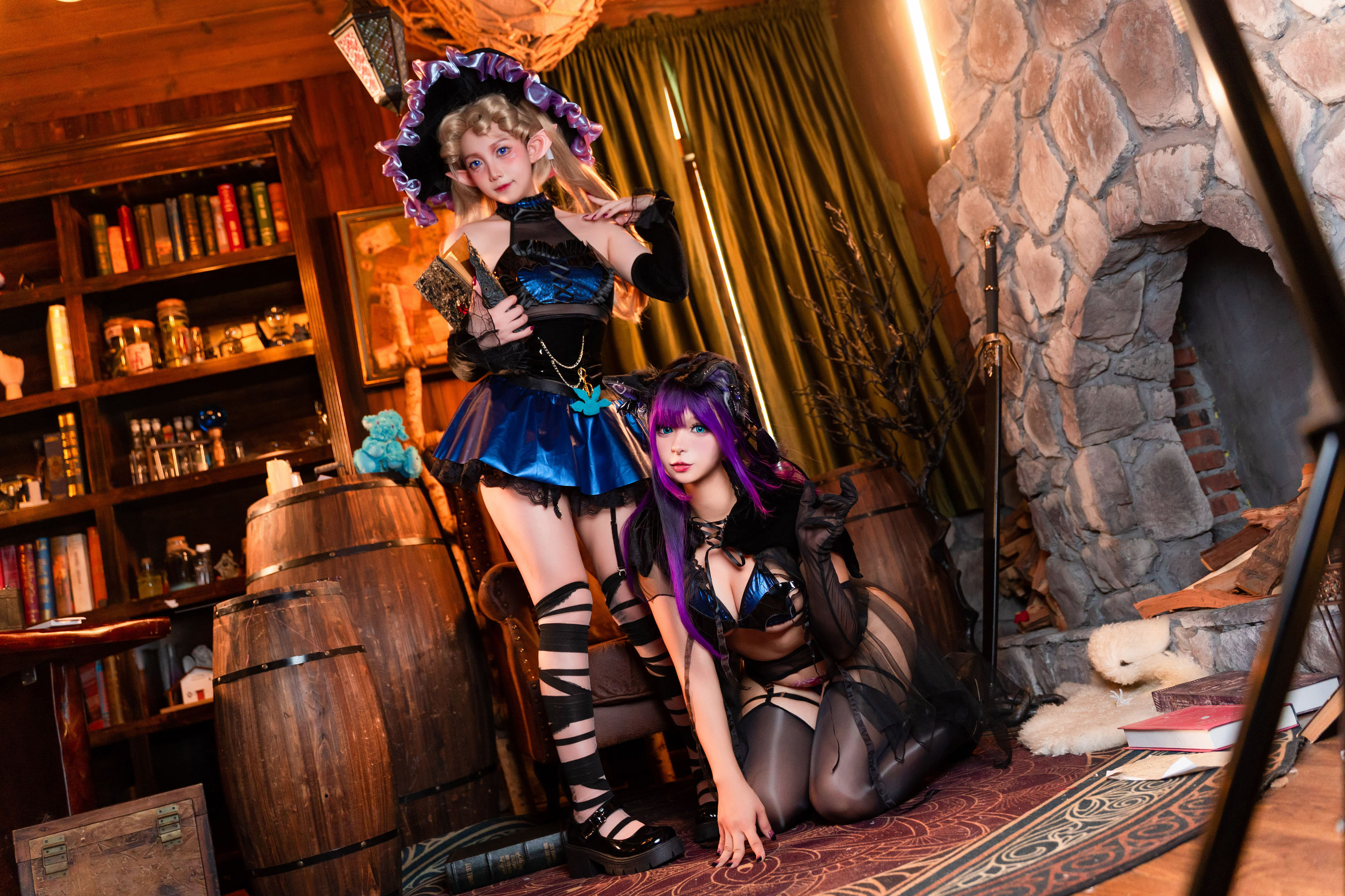小和甜酒&橙风千雅 - 魔女猫咪