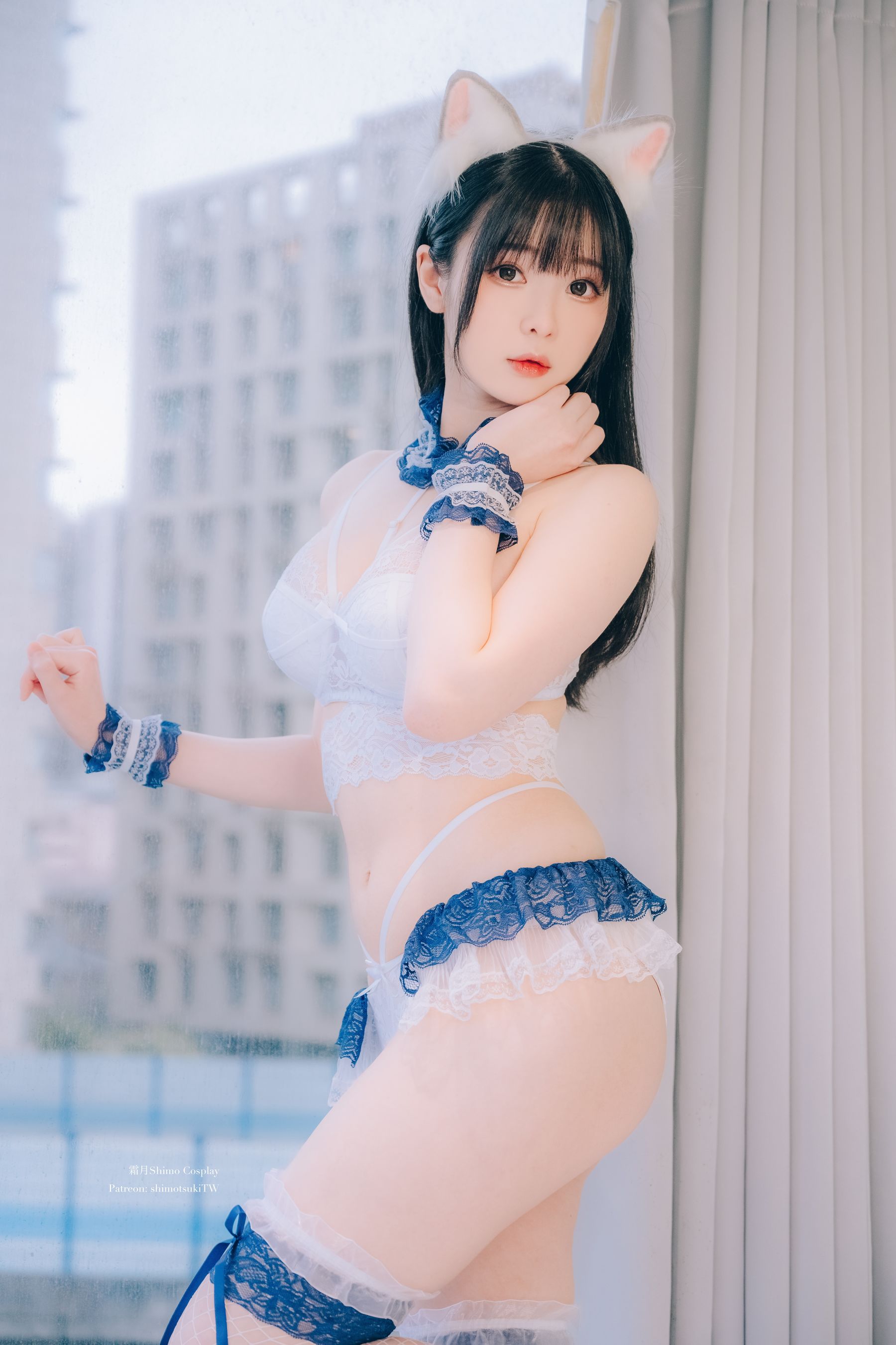 微博妹纸 霜月shimo - Lace Lingerie