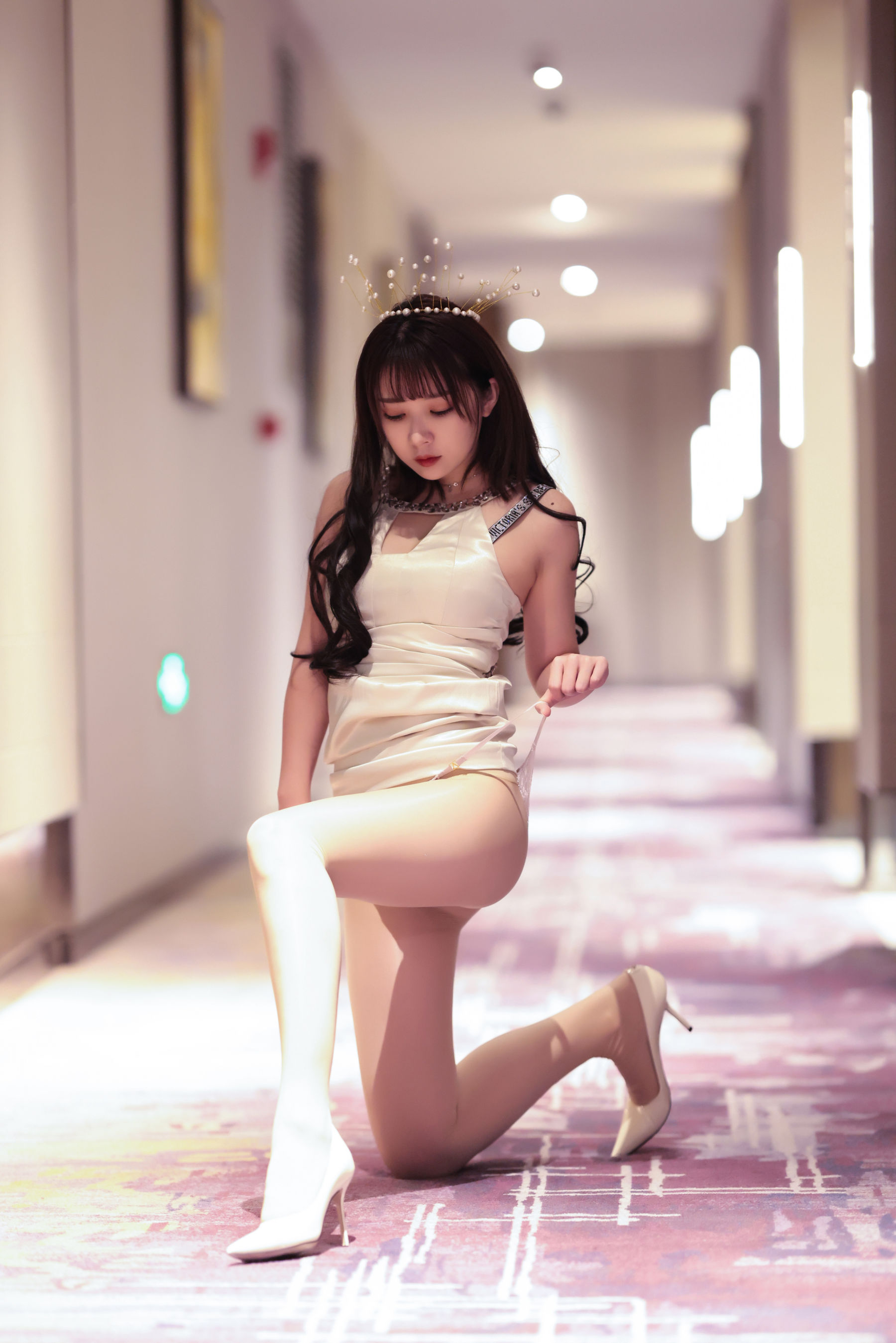 斗鱼主播 小女巫露娜 - 无内肉丝