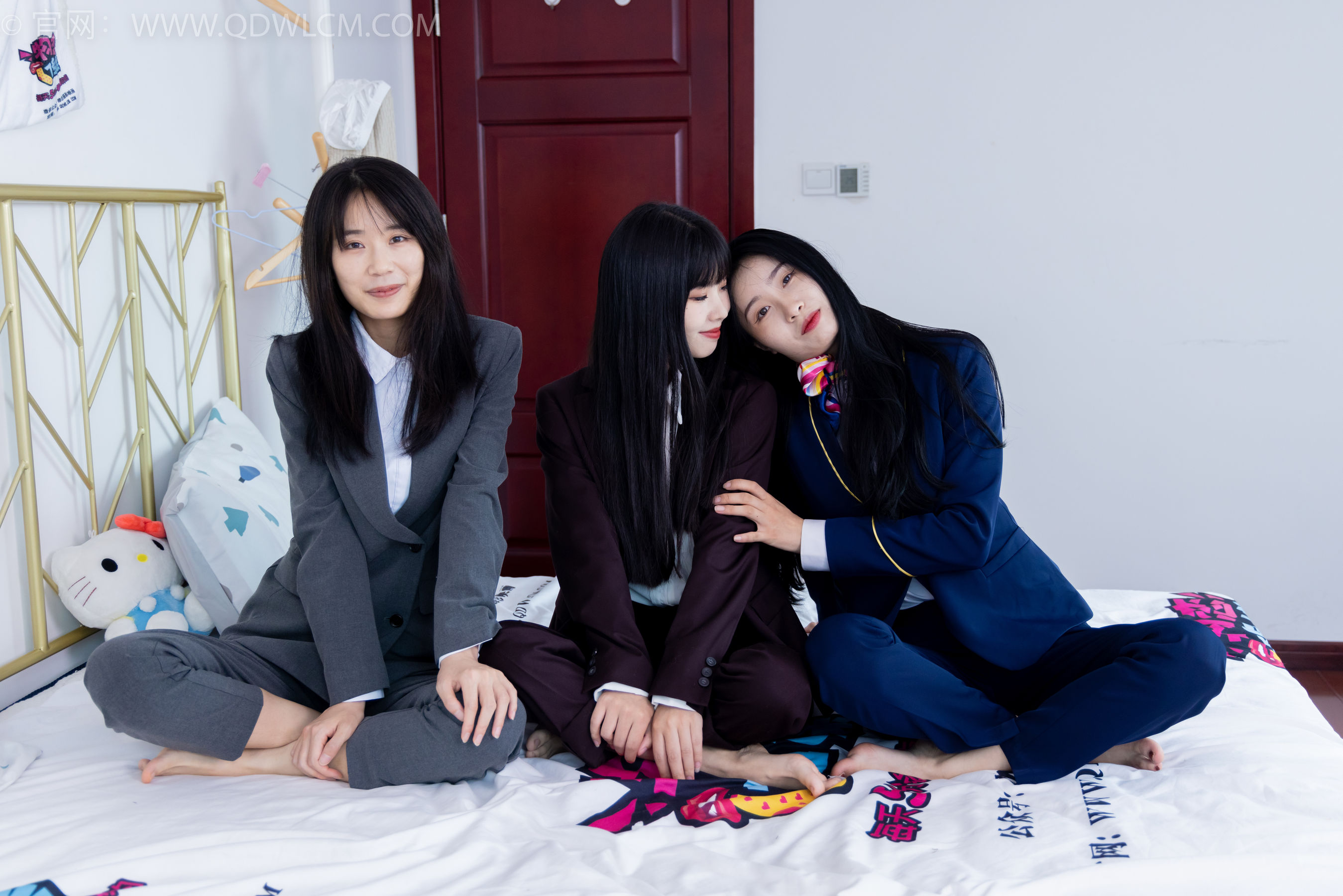 物恋传媒 No.2074 菜菜&米米&绒绒 -我们的秘密