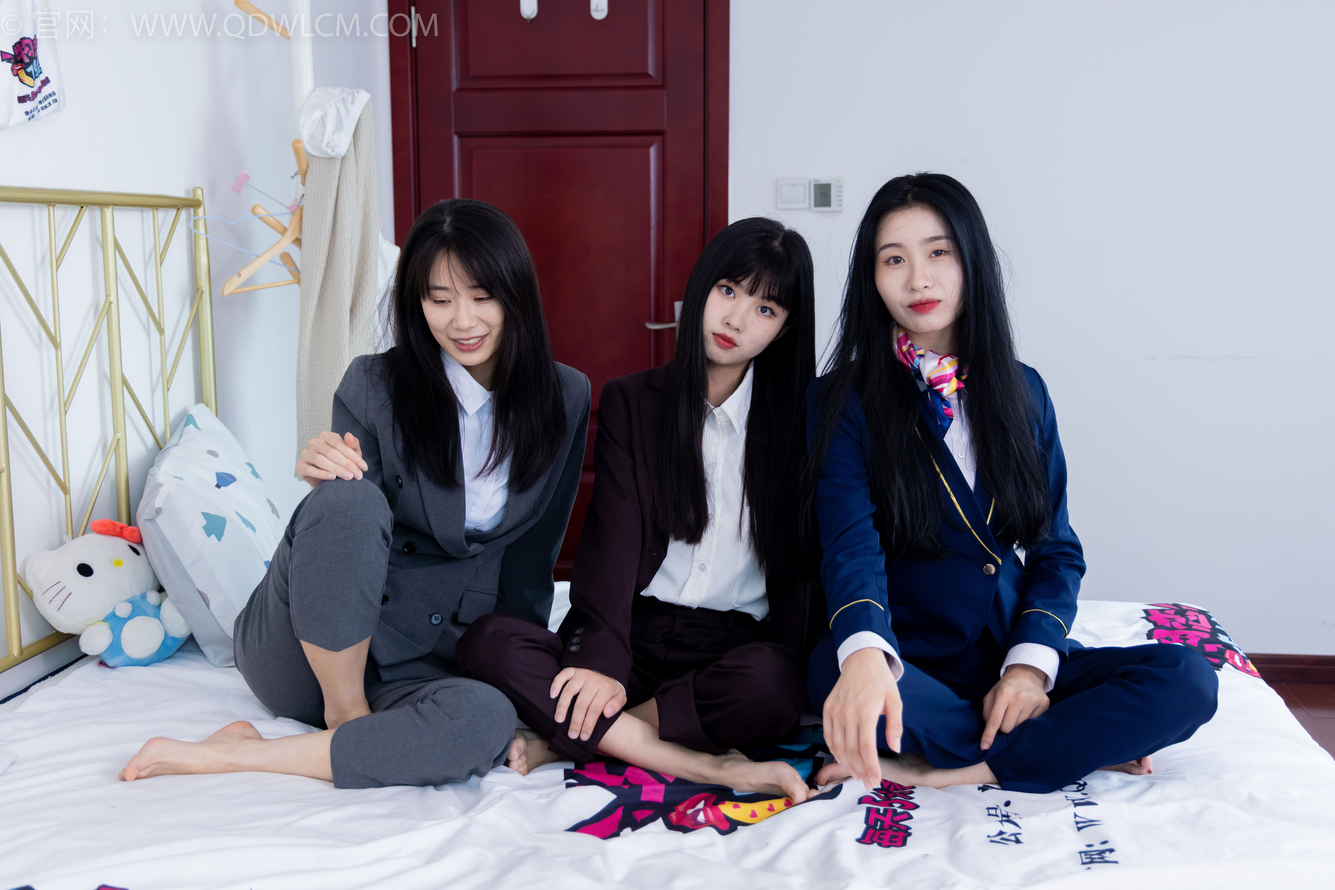 物恋传媒 No.2074 菜菜&米米&绒绒 -我们的秘密