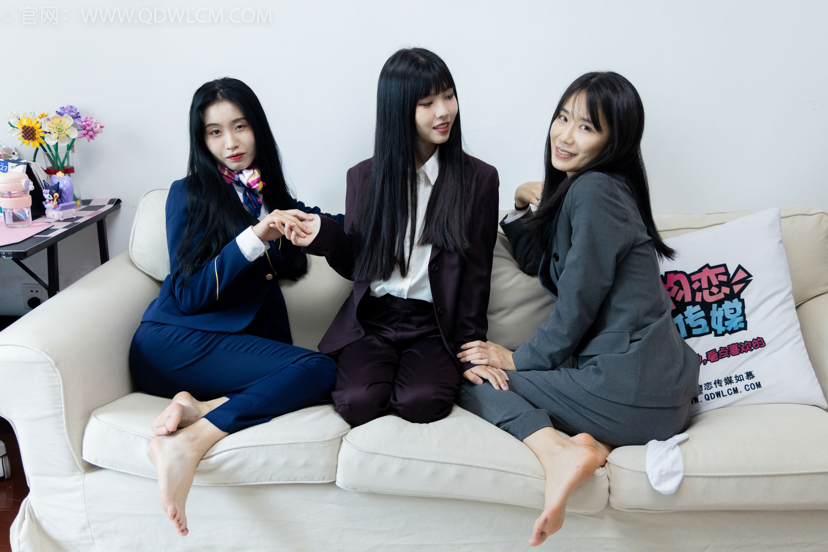 物恋传媒 No.2074 菜菜&米米&绒绒 -我们的秘密