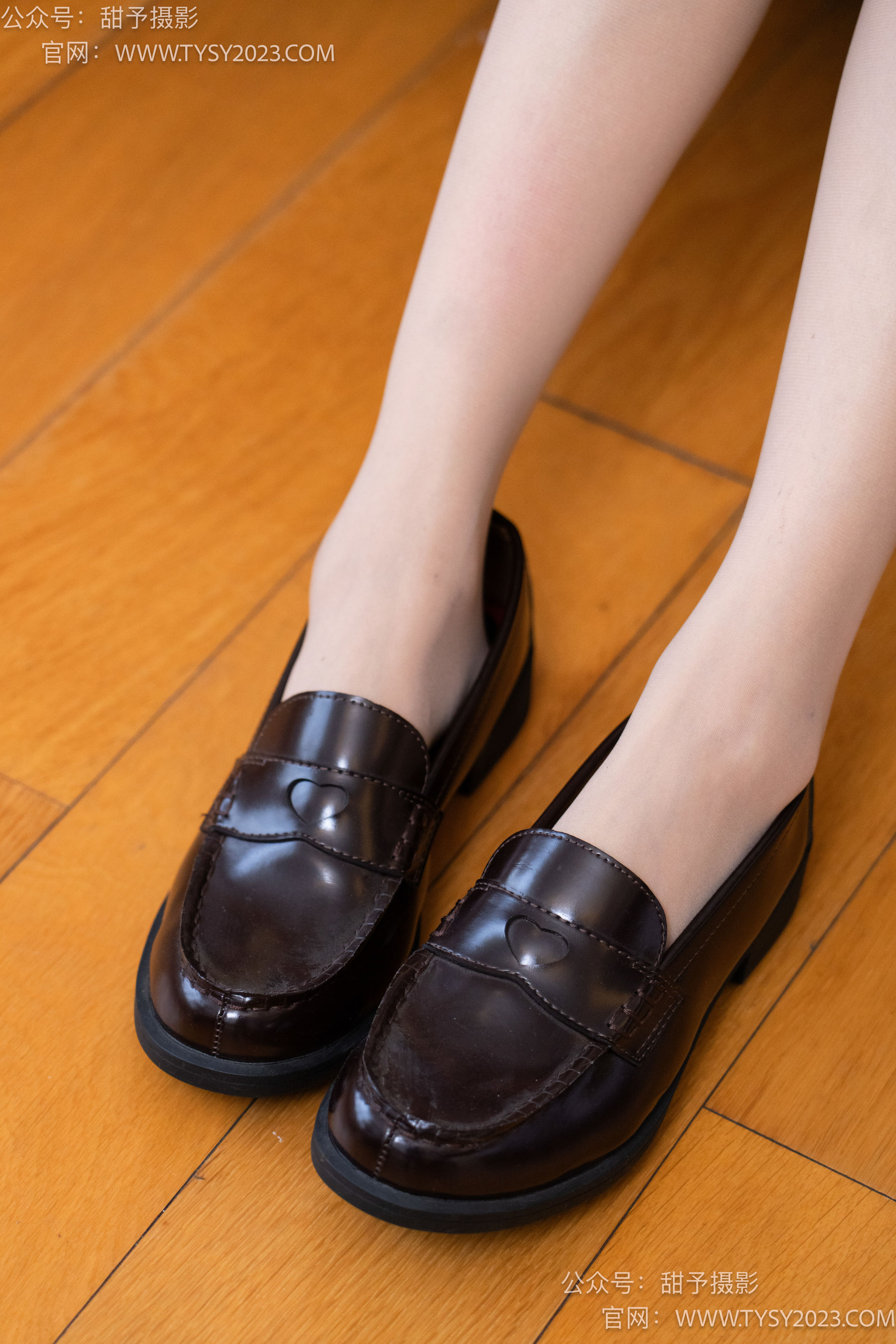 甜予摄影 No.048 澜澜 -皮鞋、凉鞋、白棉袜、黑棉袜、肉丝
