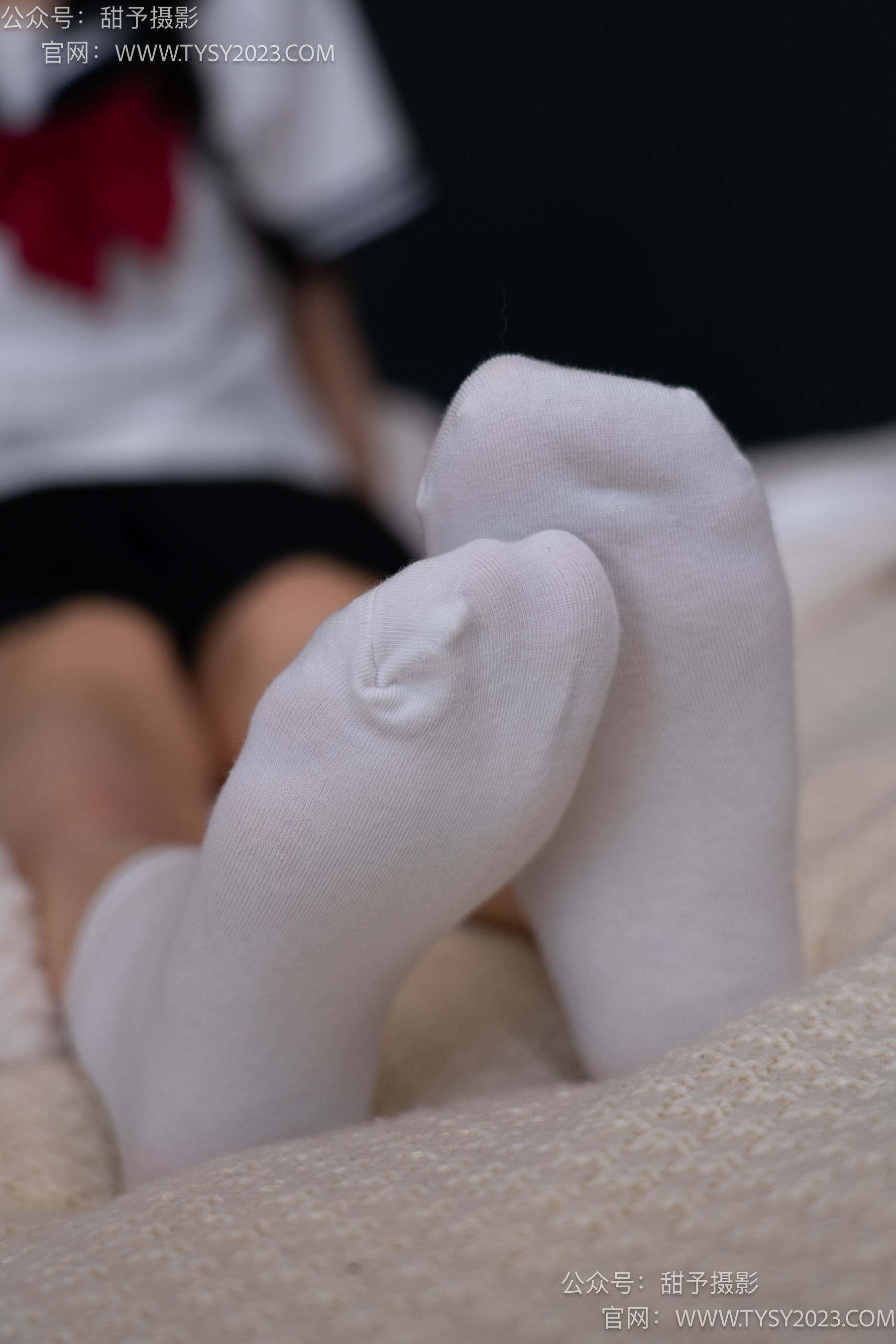 甜予摄影 No.048 澜澜 -皮鞋、凉鞋、白棉袜、黑棉袜、肉丝