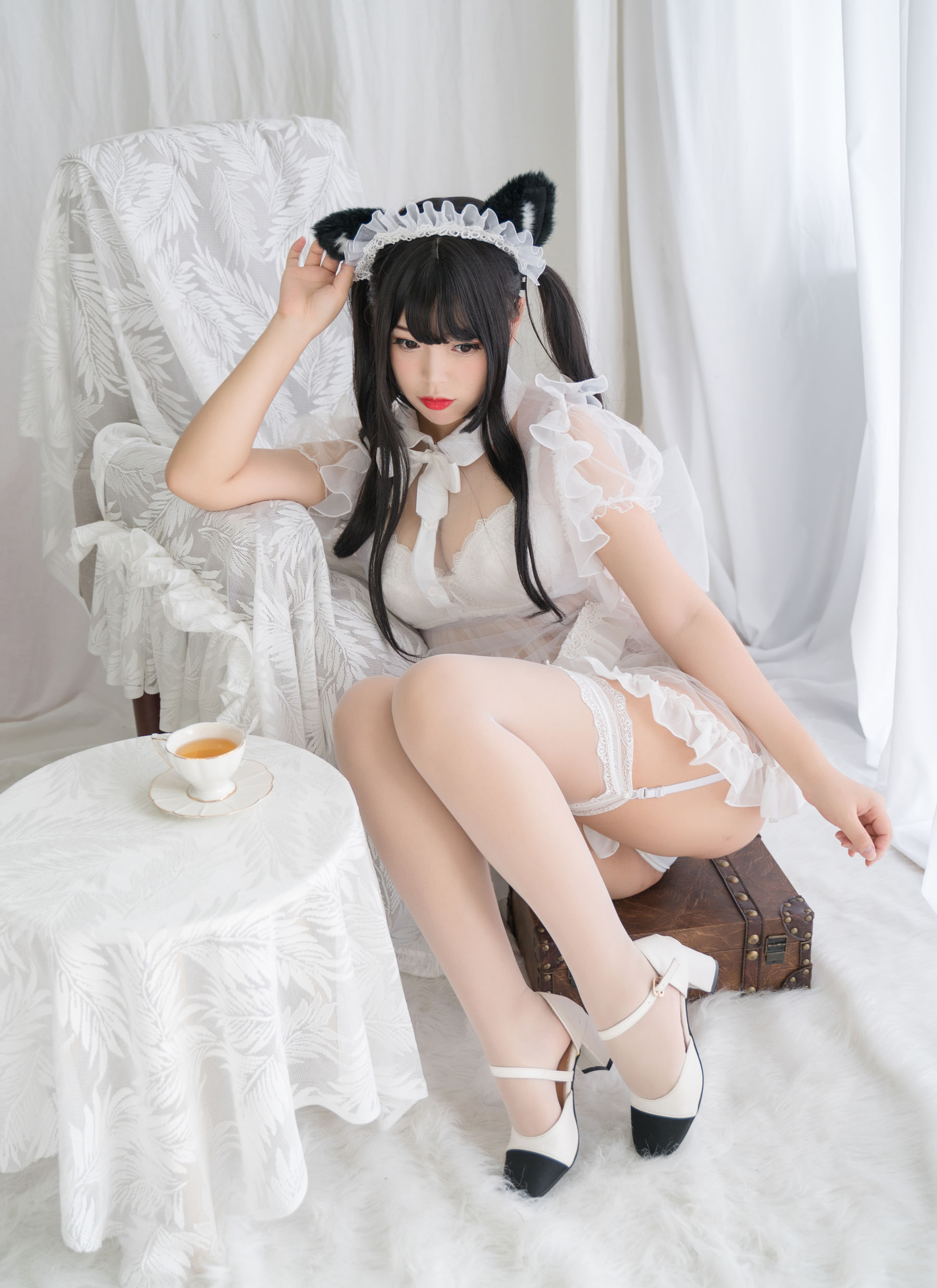 萌系小姐姐 -白烨- - 白猫透明女仆