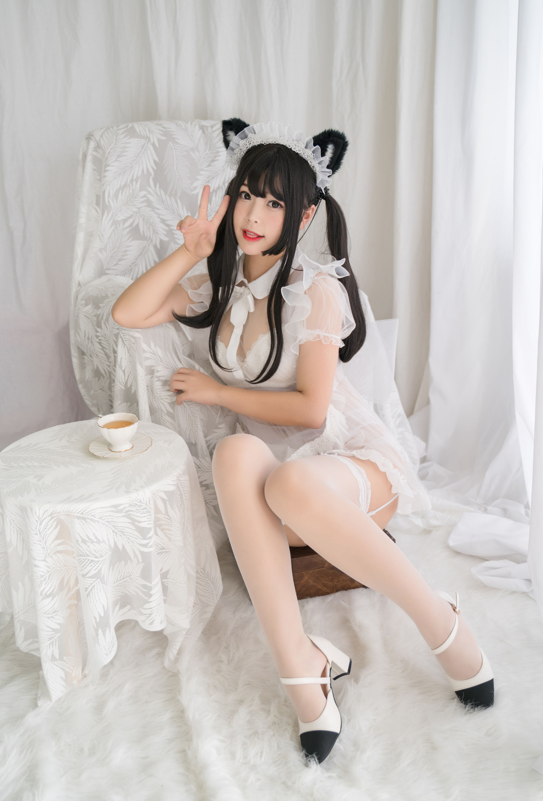 萌系小姐姐 -白烨- - 白猫透明女仆