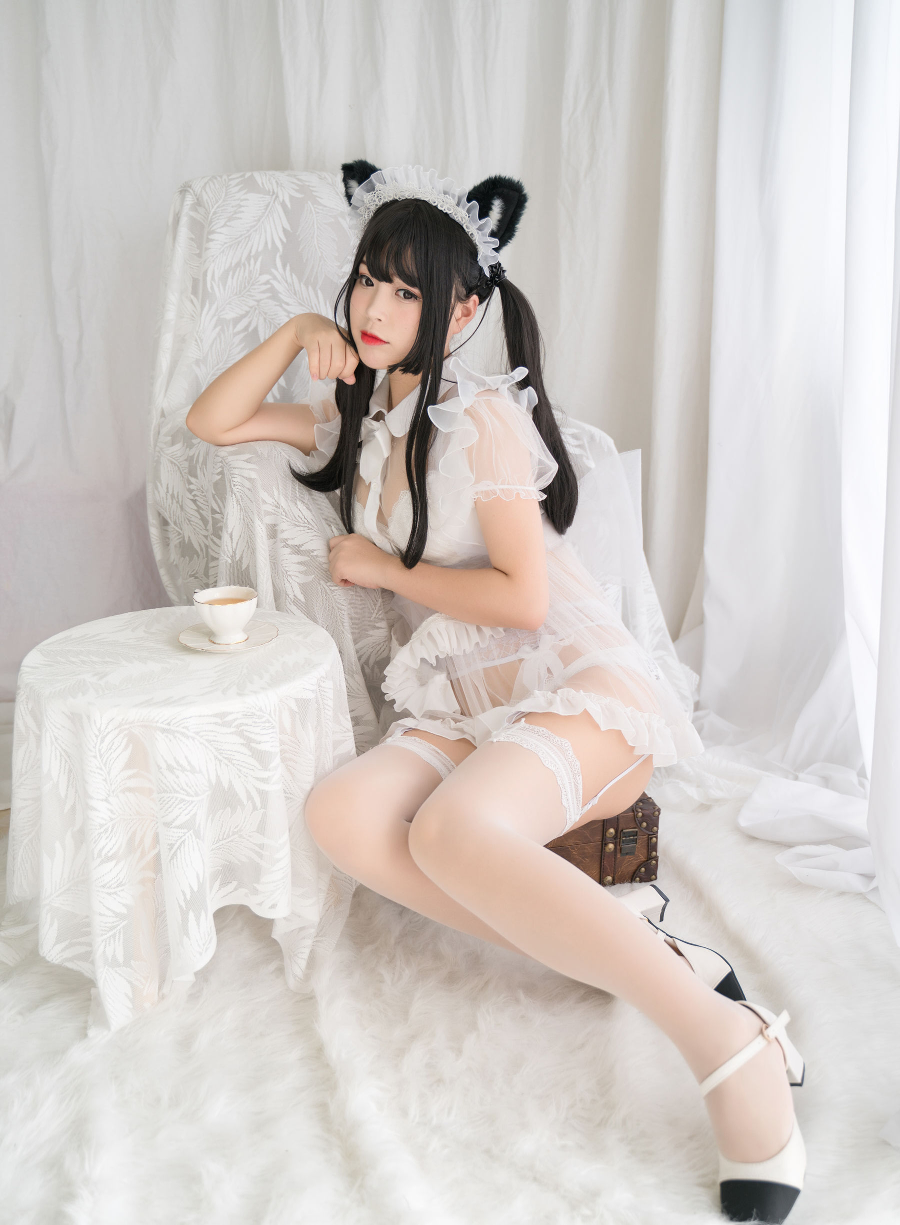 萌系小姐姐 -白烨- - 白猫透明女仆