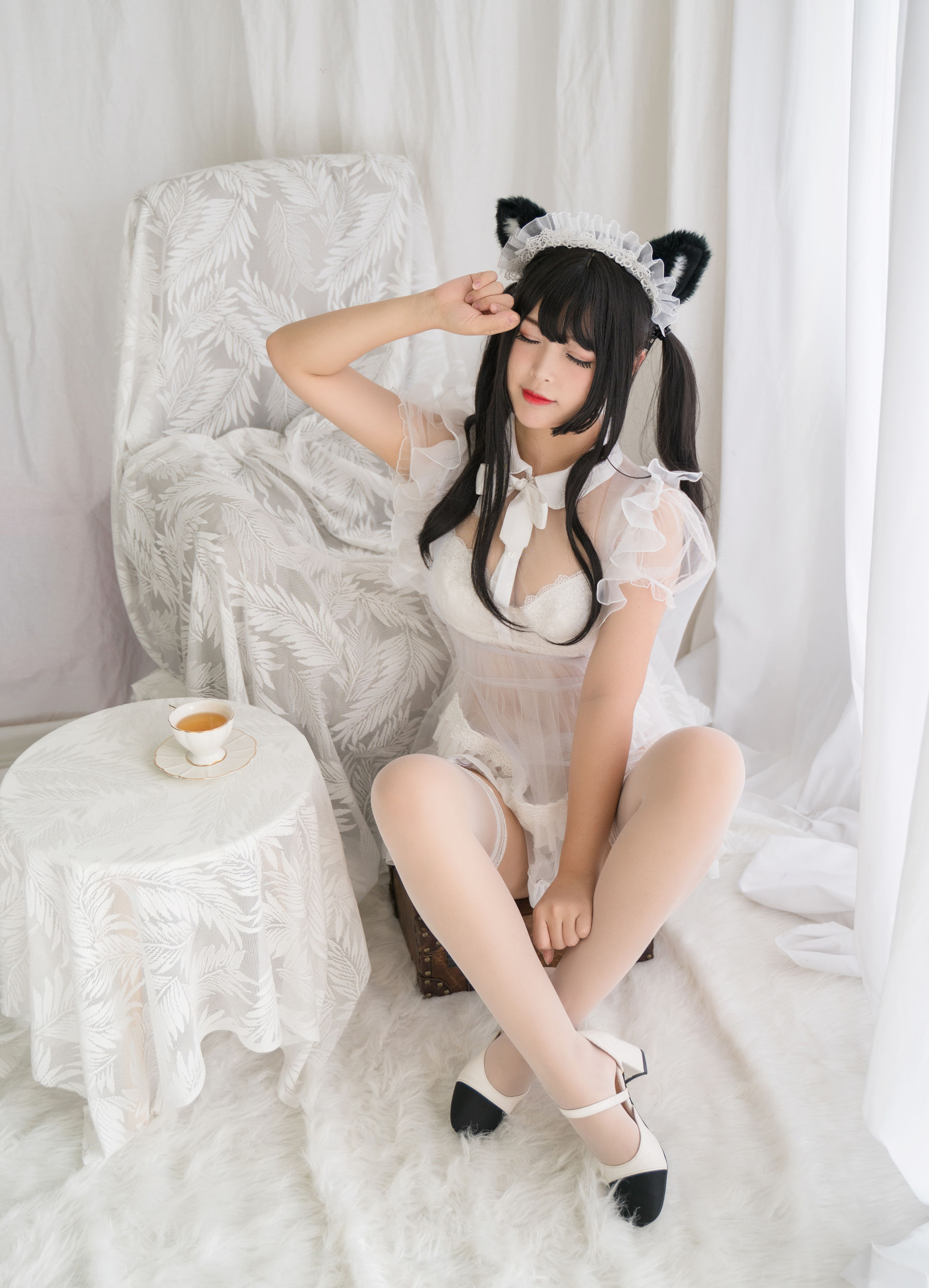萌系小姐姐 -白烨- - 白猫透明女仆