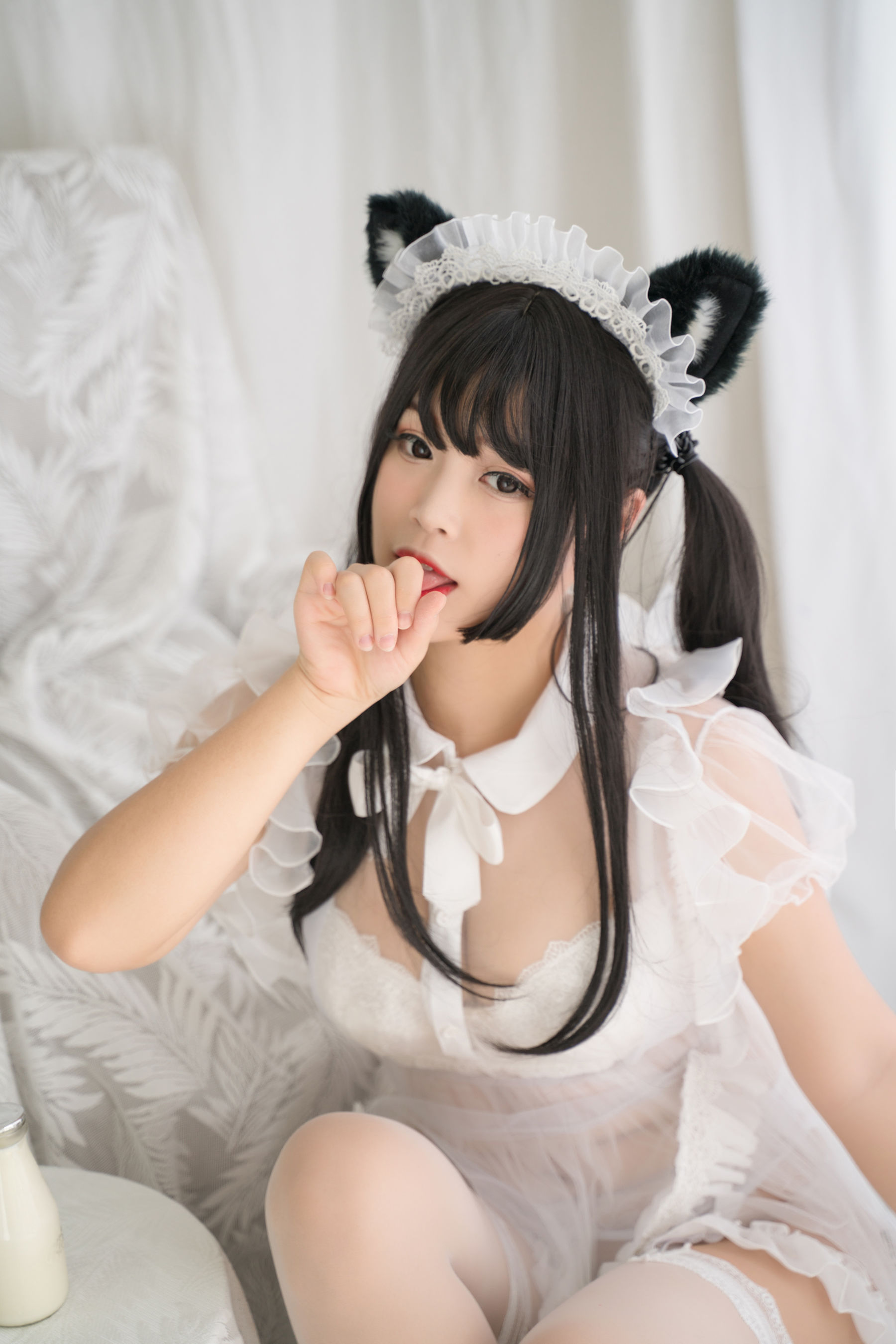 萌系小姐姐 -白烨- - 白猫透明女仆