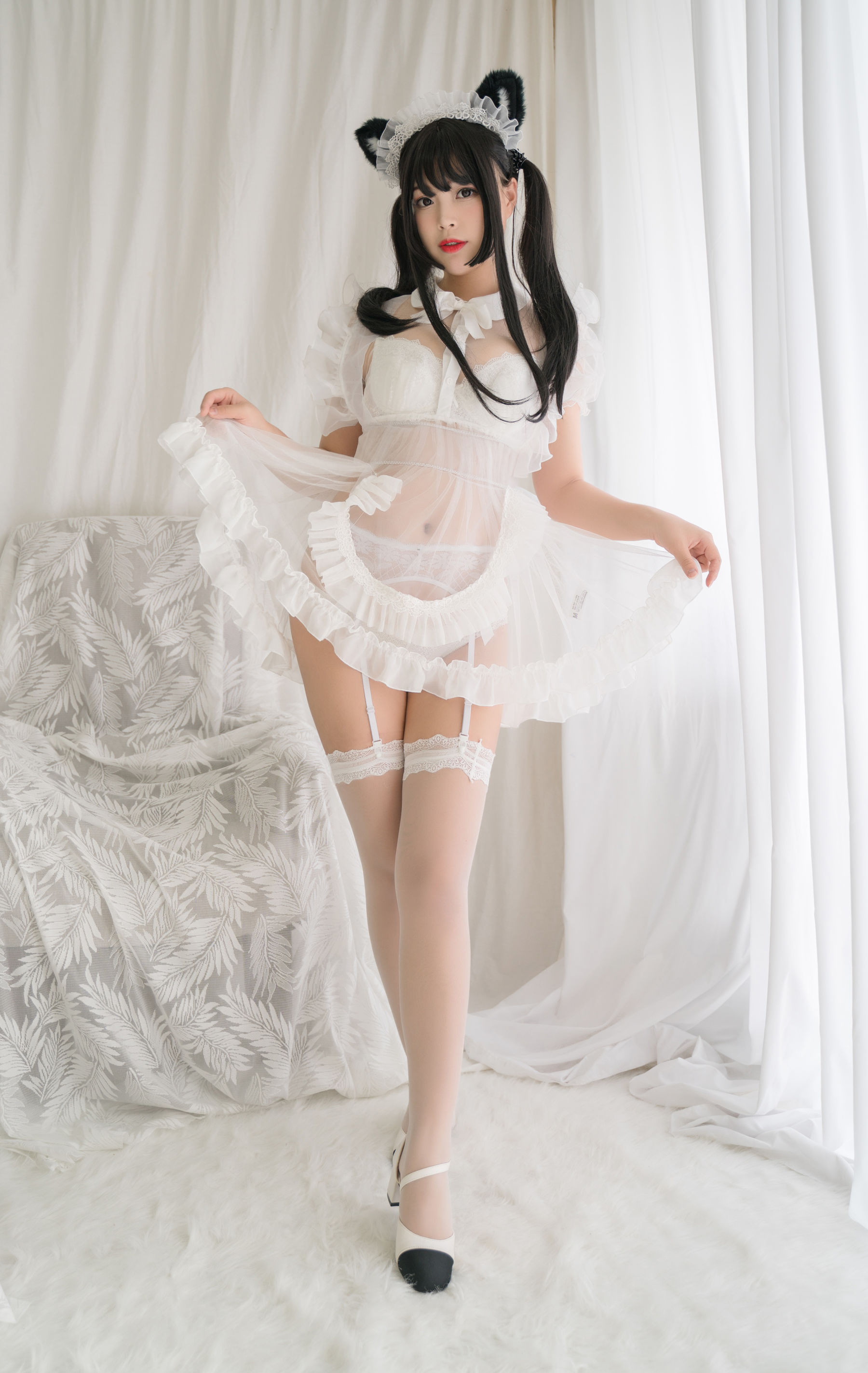 萌系小姐姐 -白烨- - 白猫透明女仆