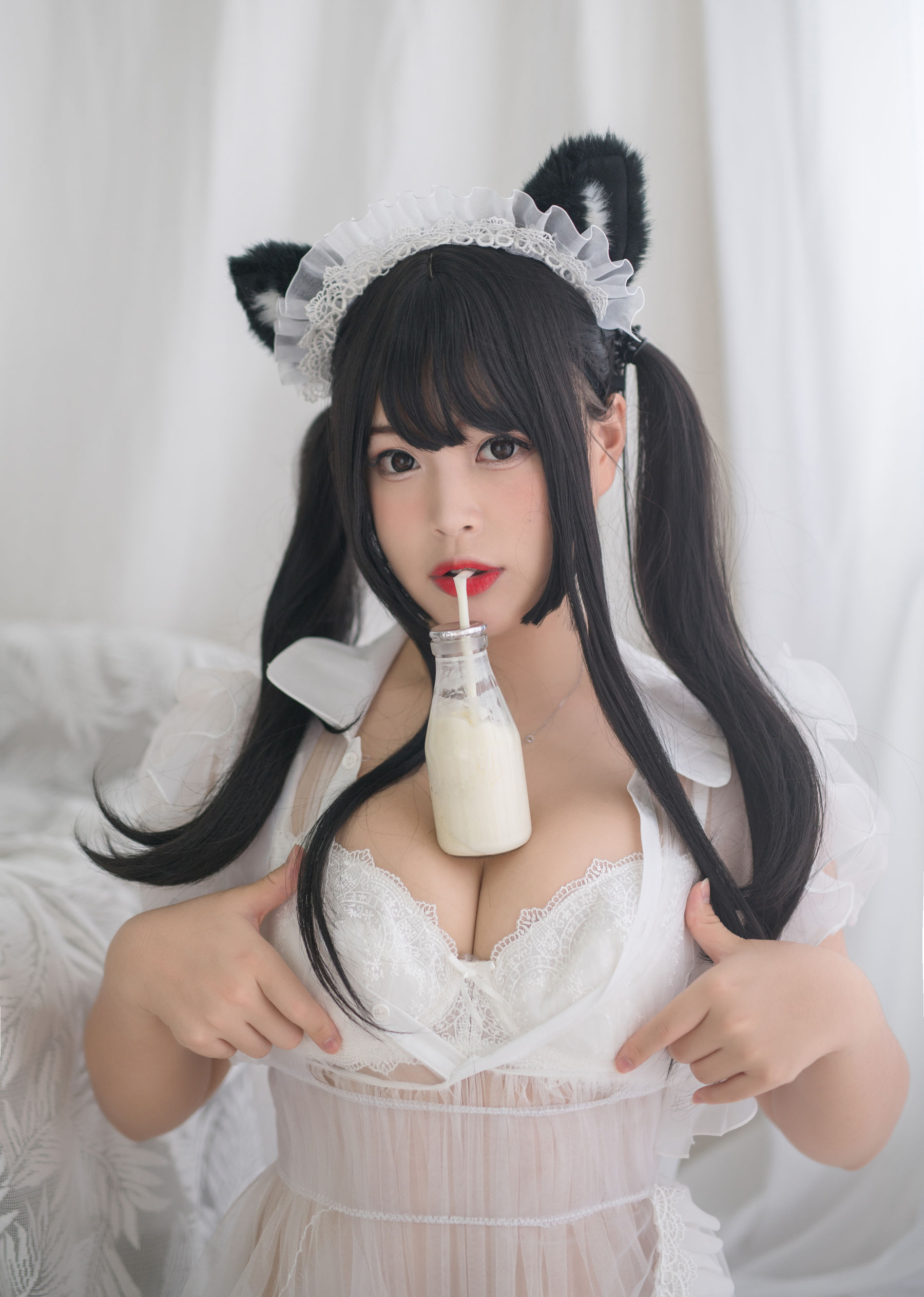 萌系小姐姐 -白烨- - 白猫透明女仆