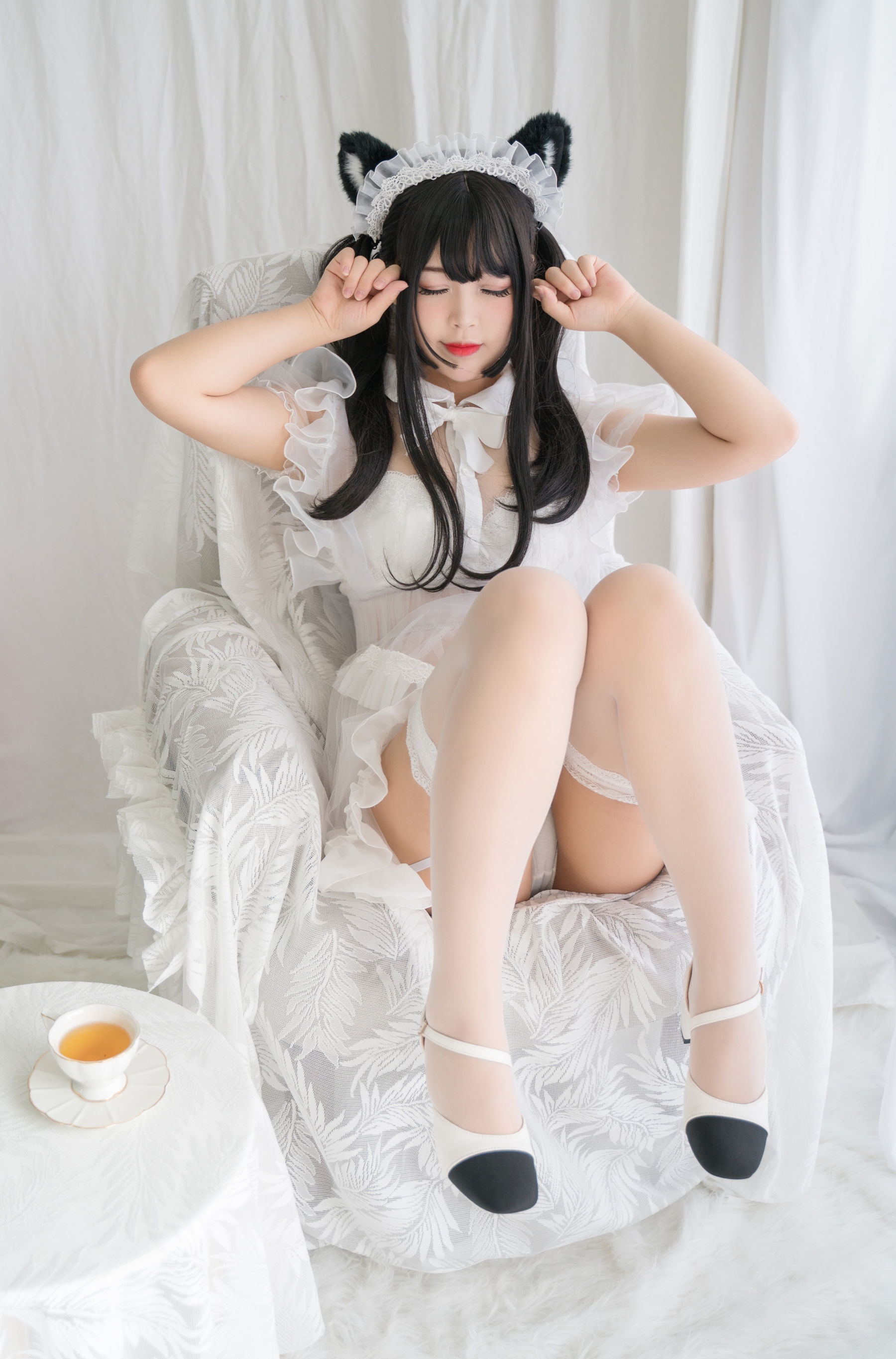 萌系小姐姐 -白烨- - 白猫透明女仆