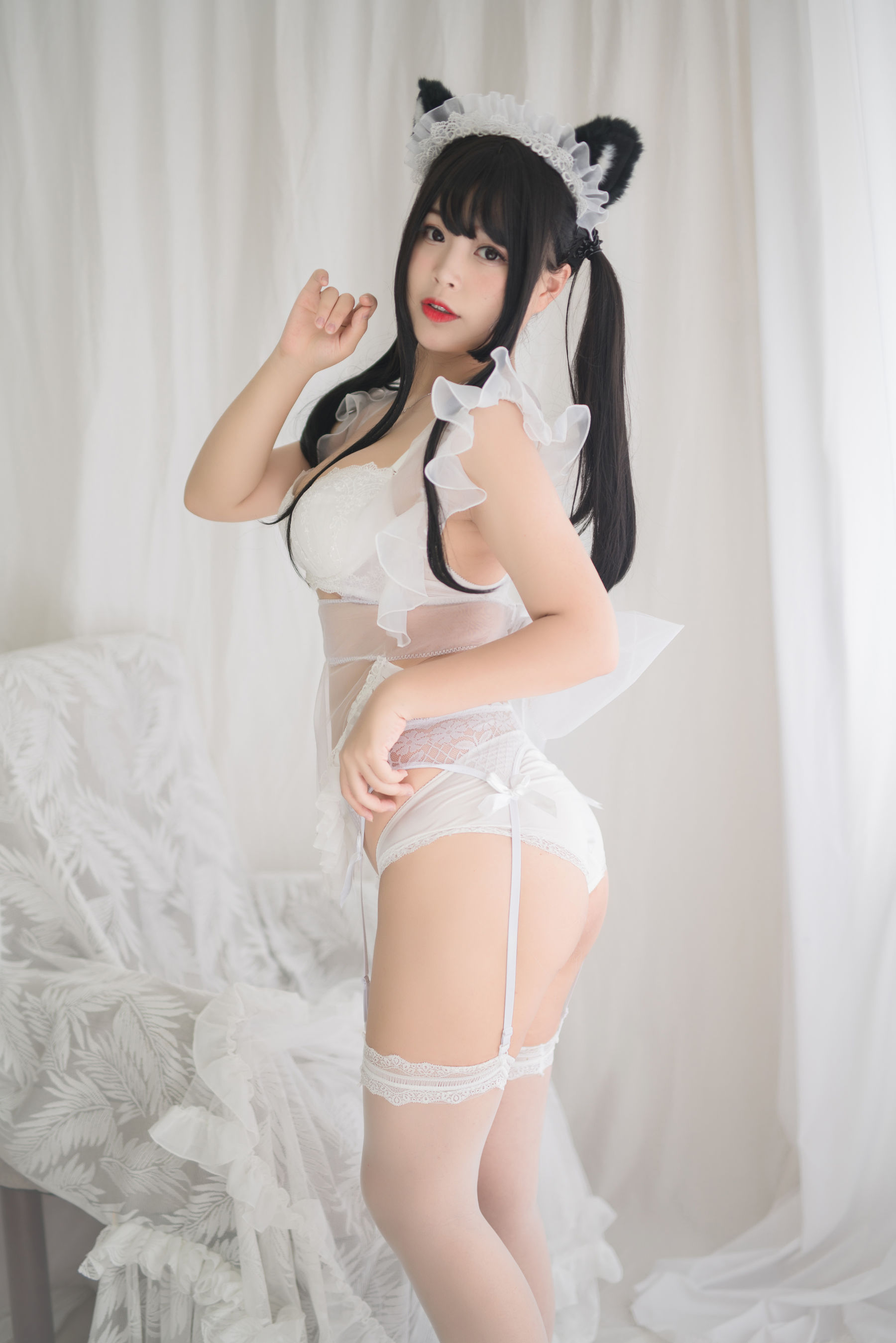 萌系小姐姐 -白烨- - 白猫透明女仆