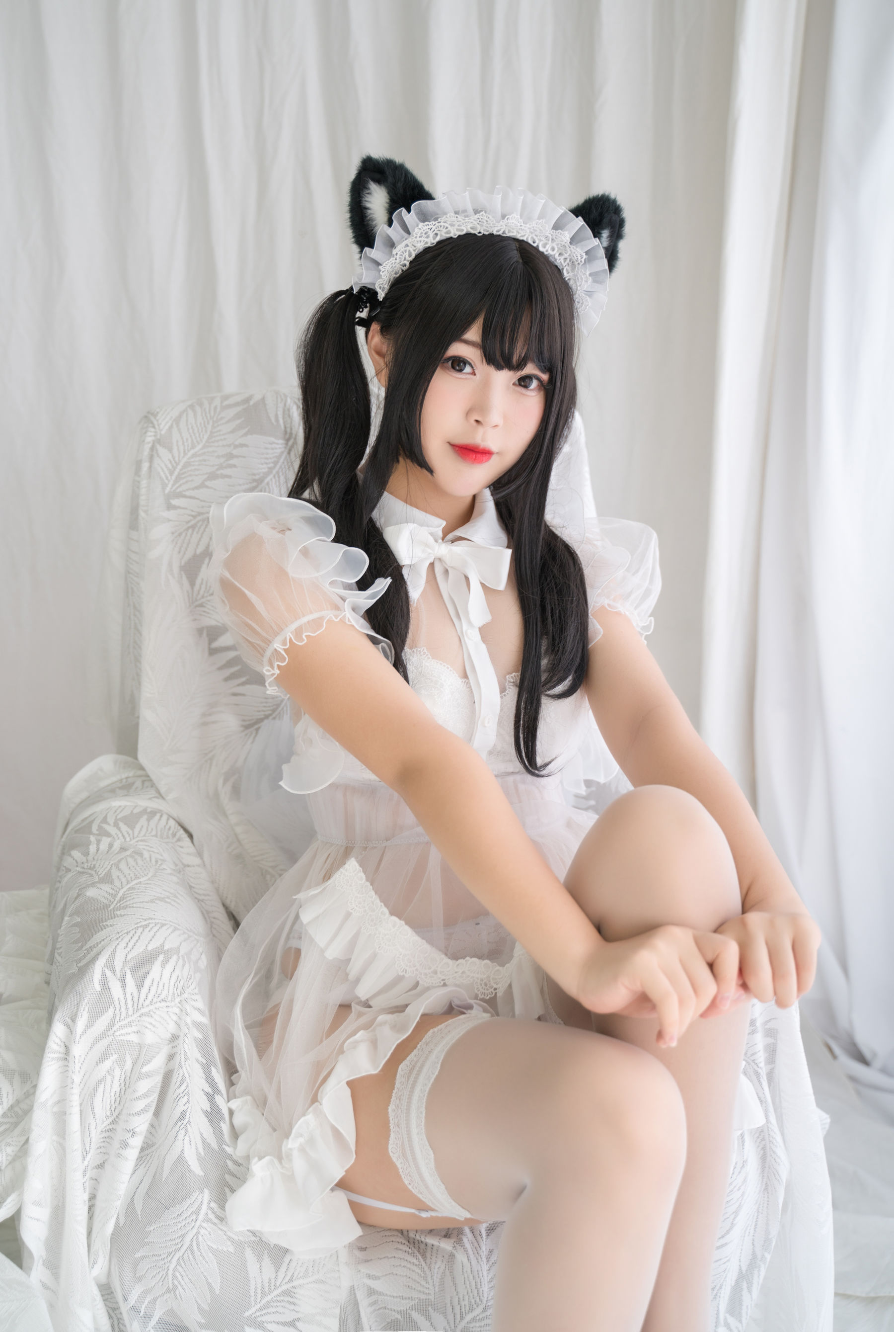 萌系小姐姐 -白烨- - 白猫透明女仆