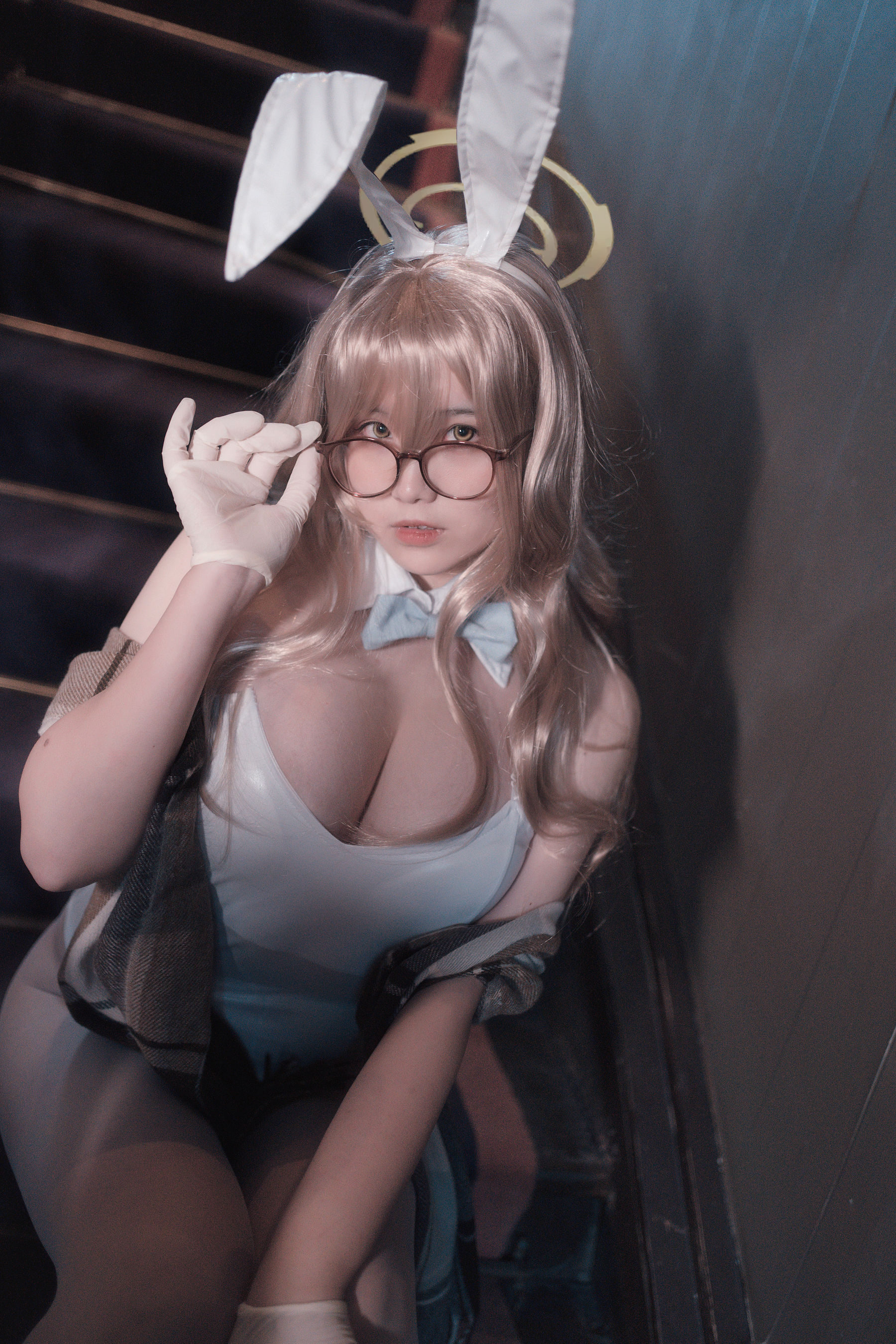 阿半今天很开心 - 蔚蓝档案 室笠茜 兔女郎
