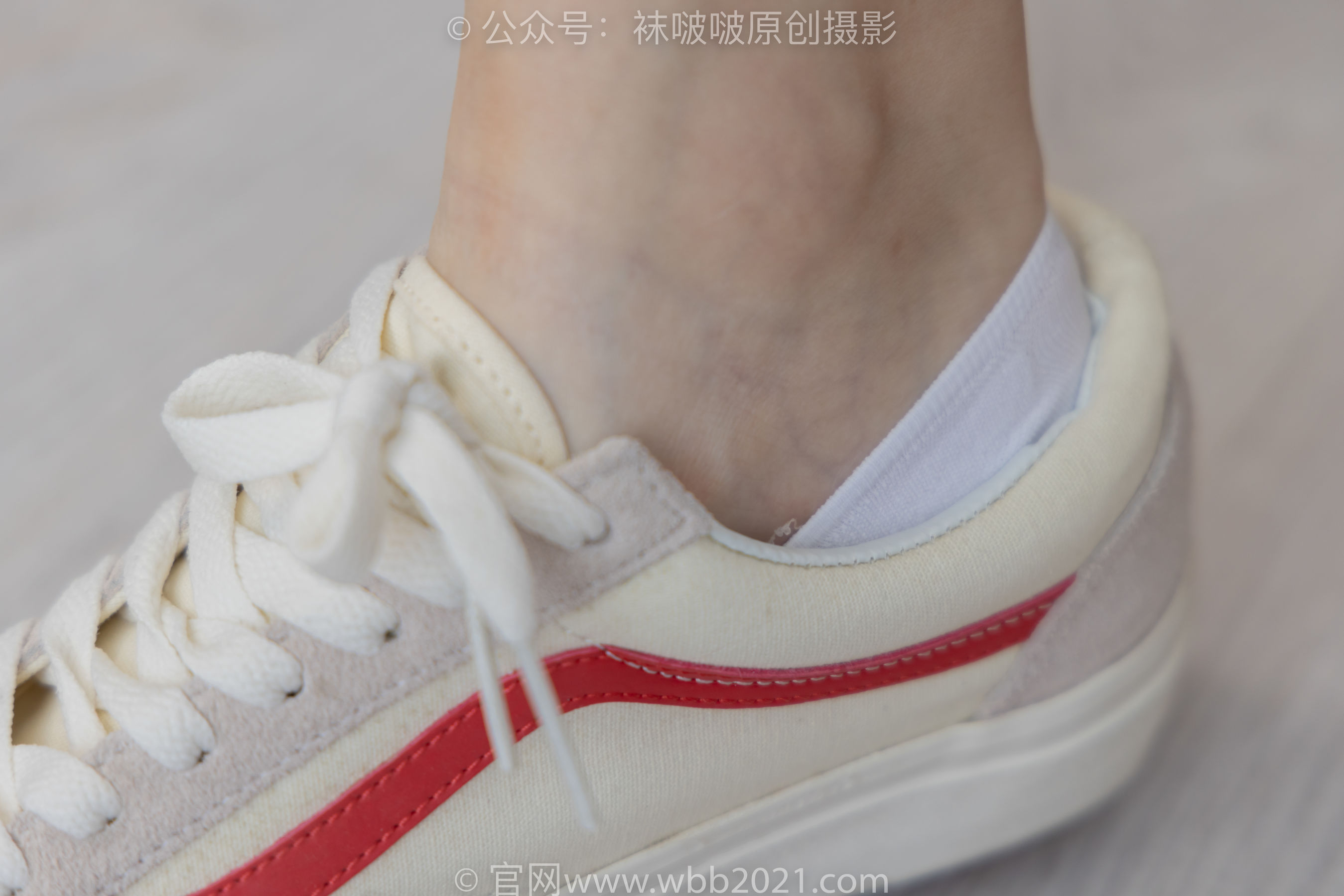 BoBoSocks袜啵啵 No.414 小甜豆 -板鞋、帆布鞋、短白丝、船袜