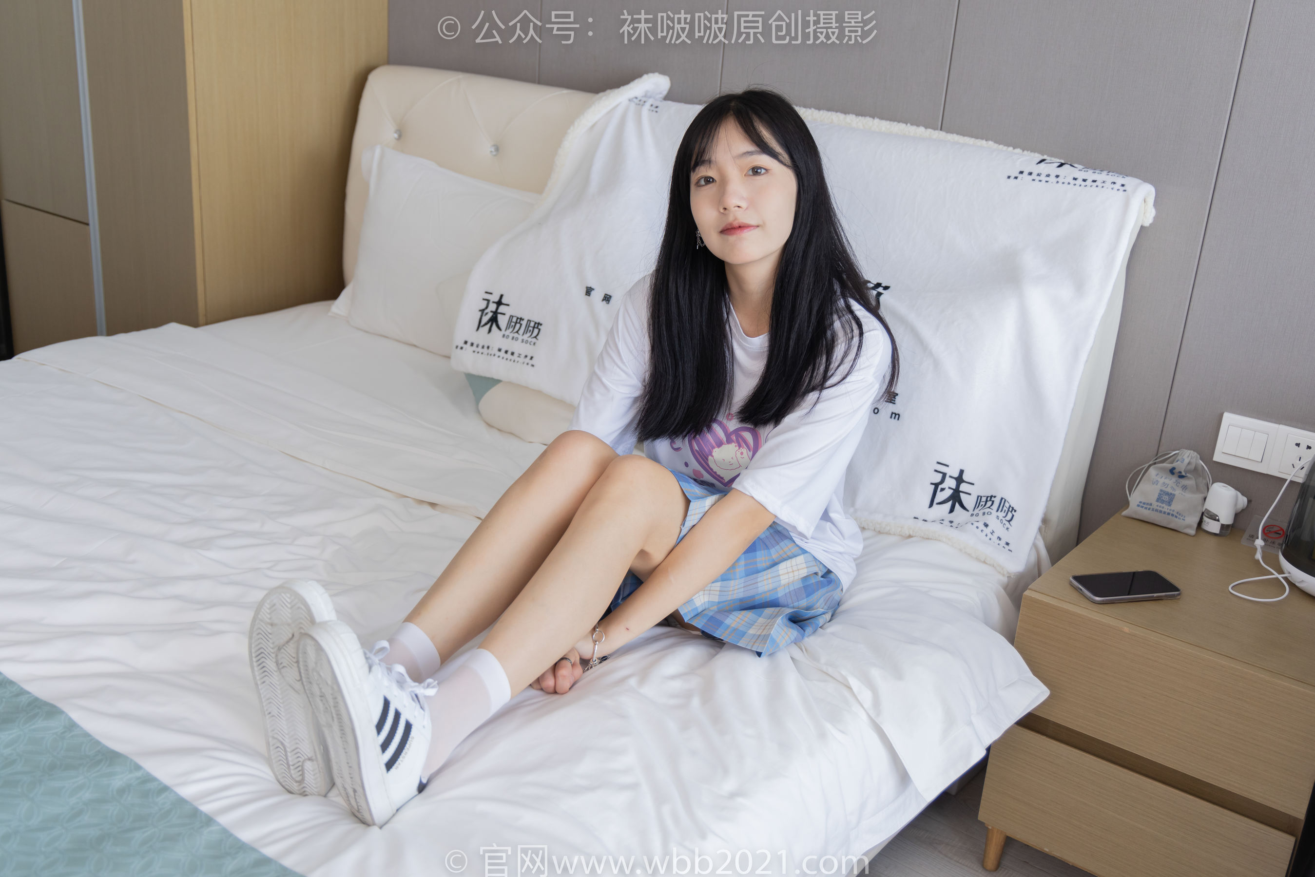 BoBoSocks袜啵啵 No.414 小甜豆 -板鞋、帆布鞋、短白丝、船袜