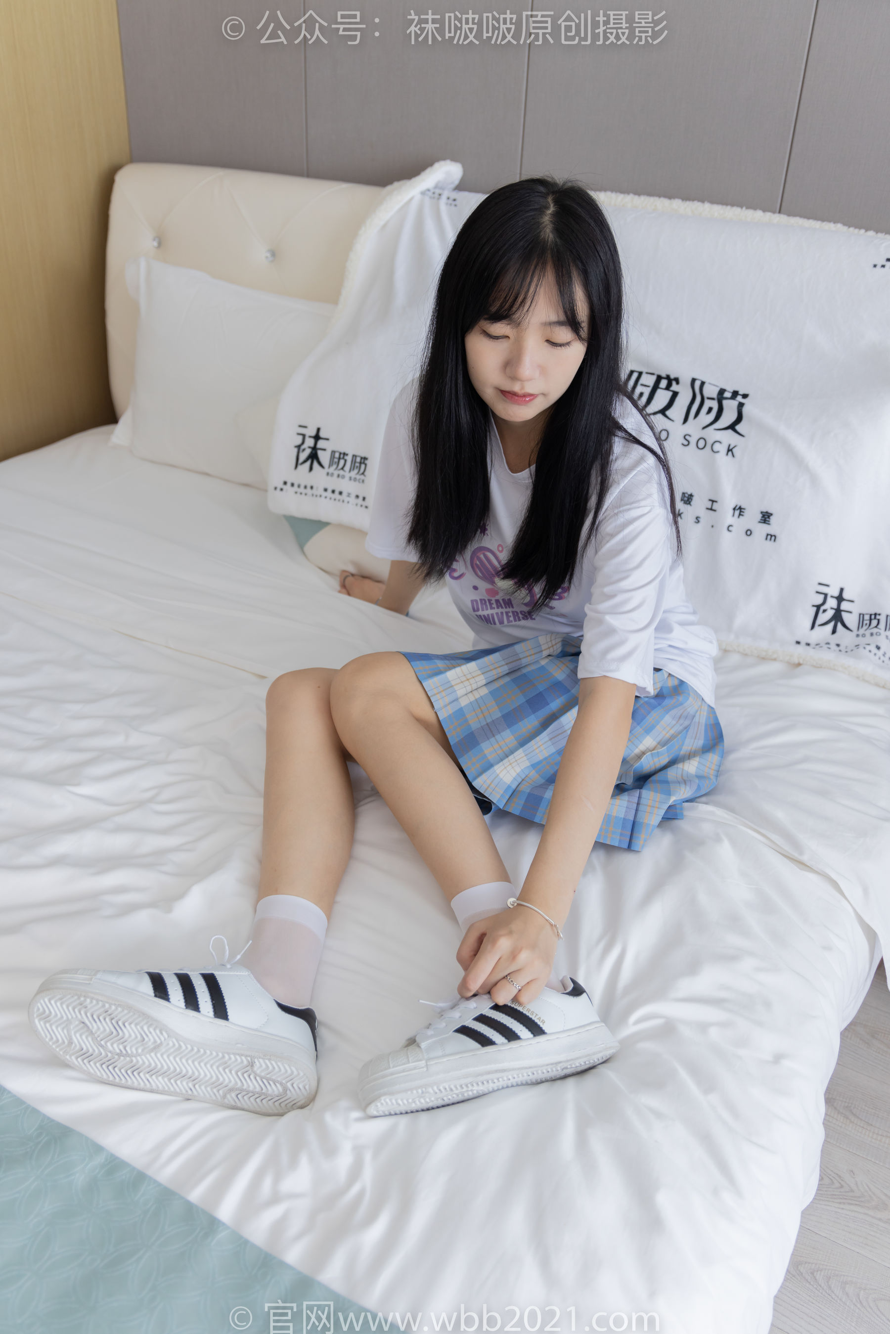 BoBoSocks袜啵啵 No.414 小甜豆 -板鞋、帆布鞋、短白丝、船袜