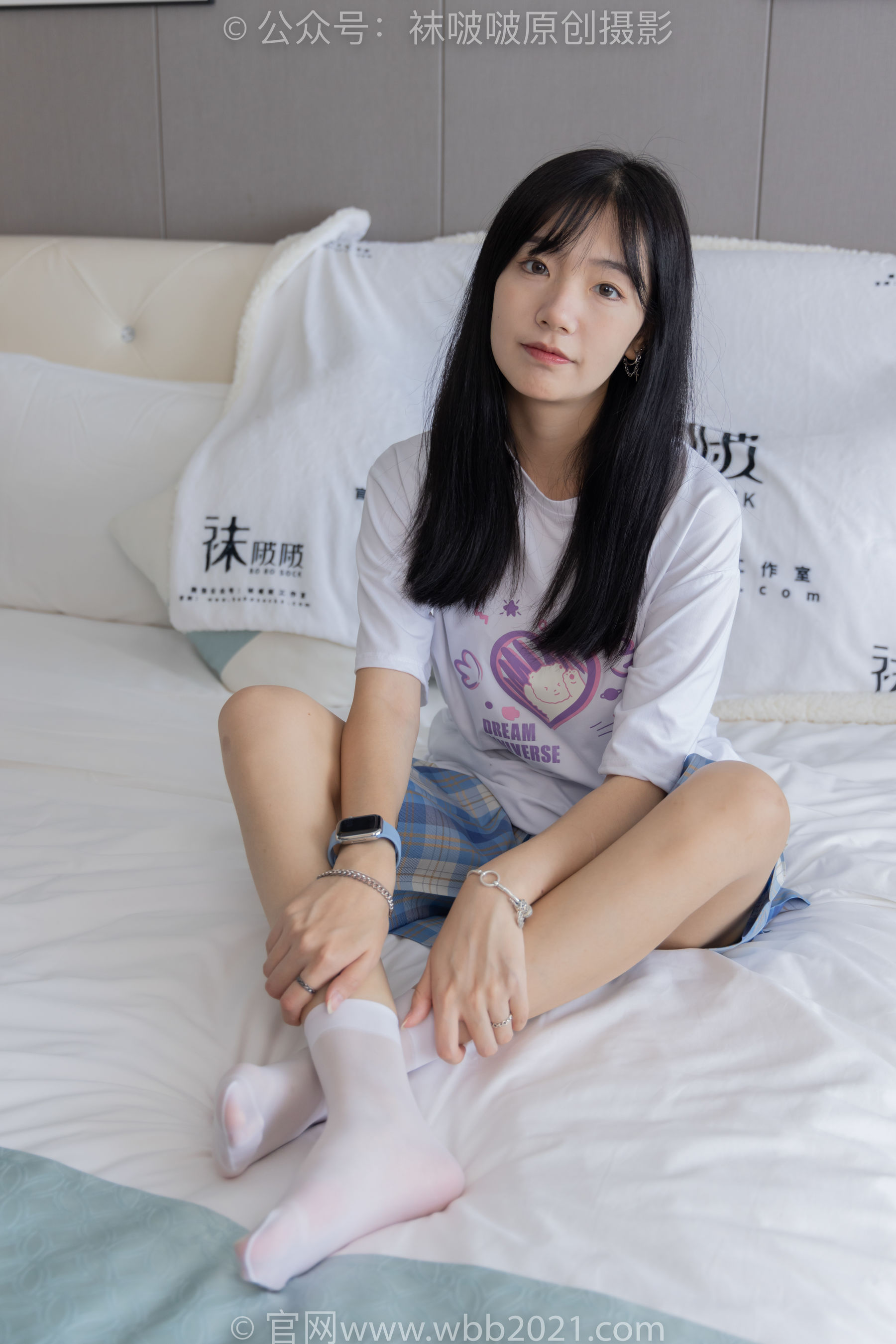 BoBoSocks袜啵啵 No.414 小甜豆 -板鞋、帆布鞋、短白丝、船袜