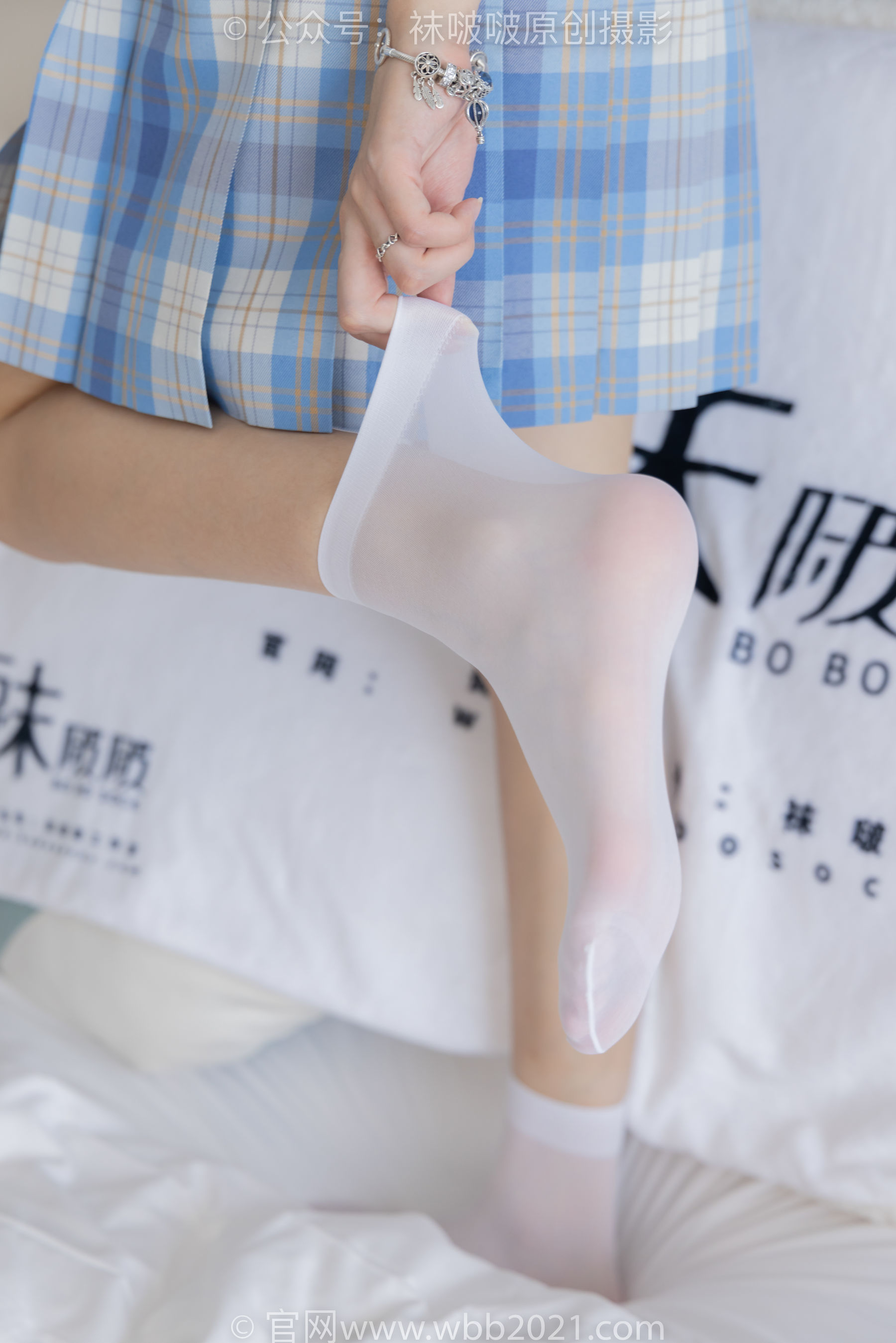 BoBoSocks袜啵啵 No.414 小甜豆 -板鞋、帆布鞋、短白丝、船袜