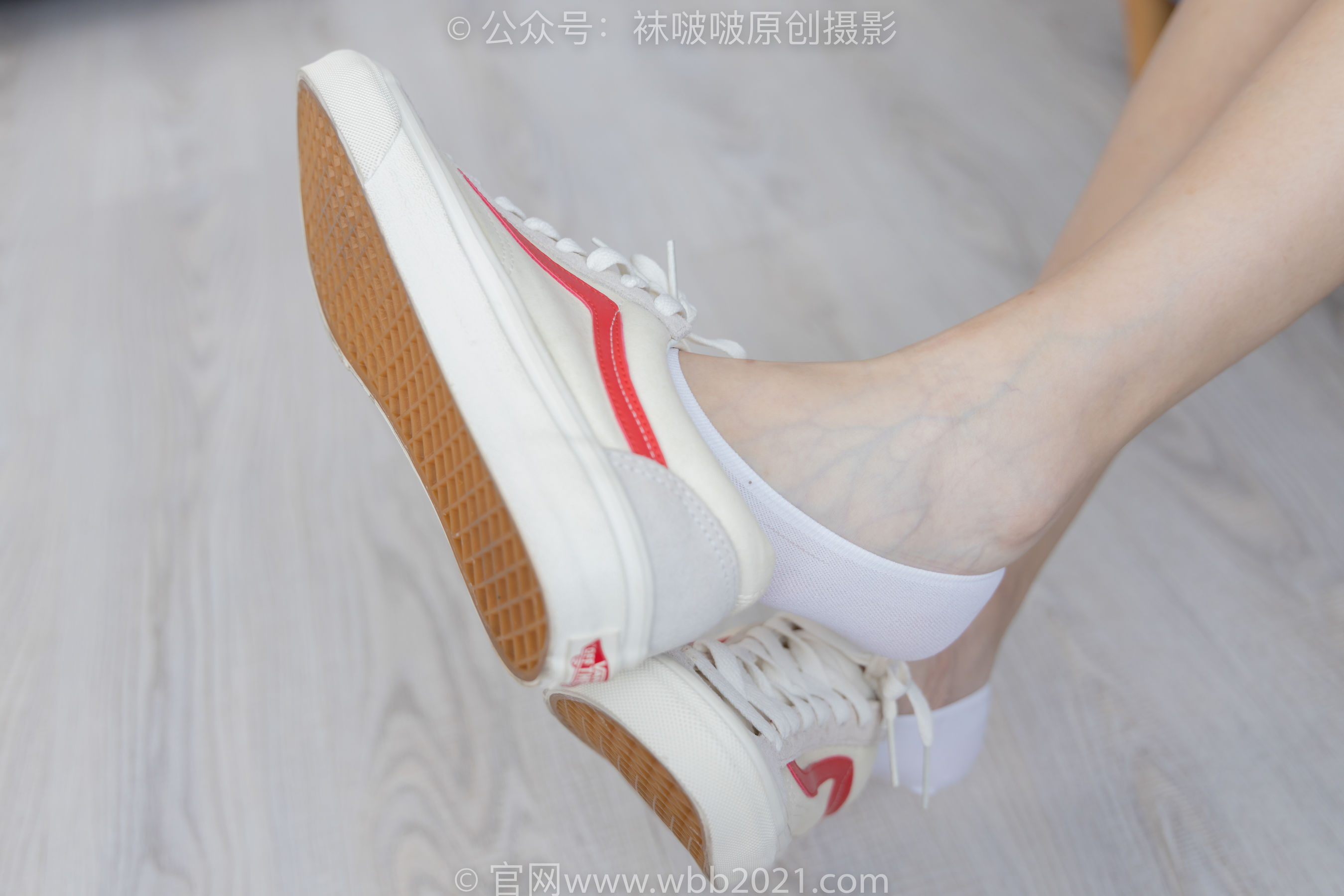 BoBoSocks袜啵啵 No.414 小甜豆 -板鞋、帆布鞋、短白丝、船袜